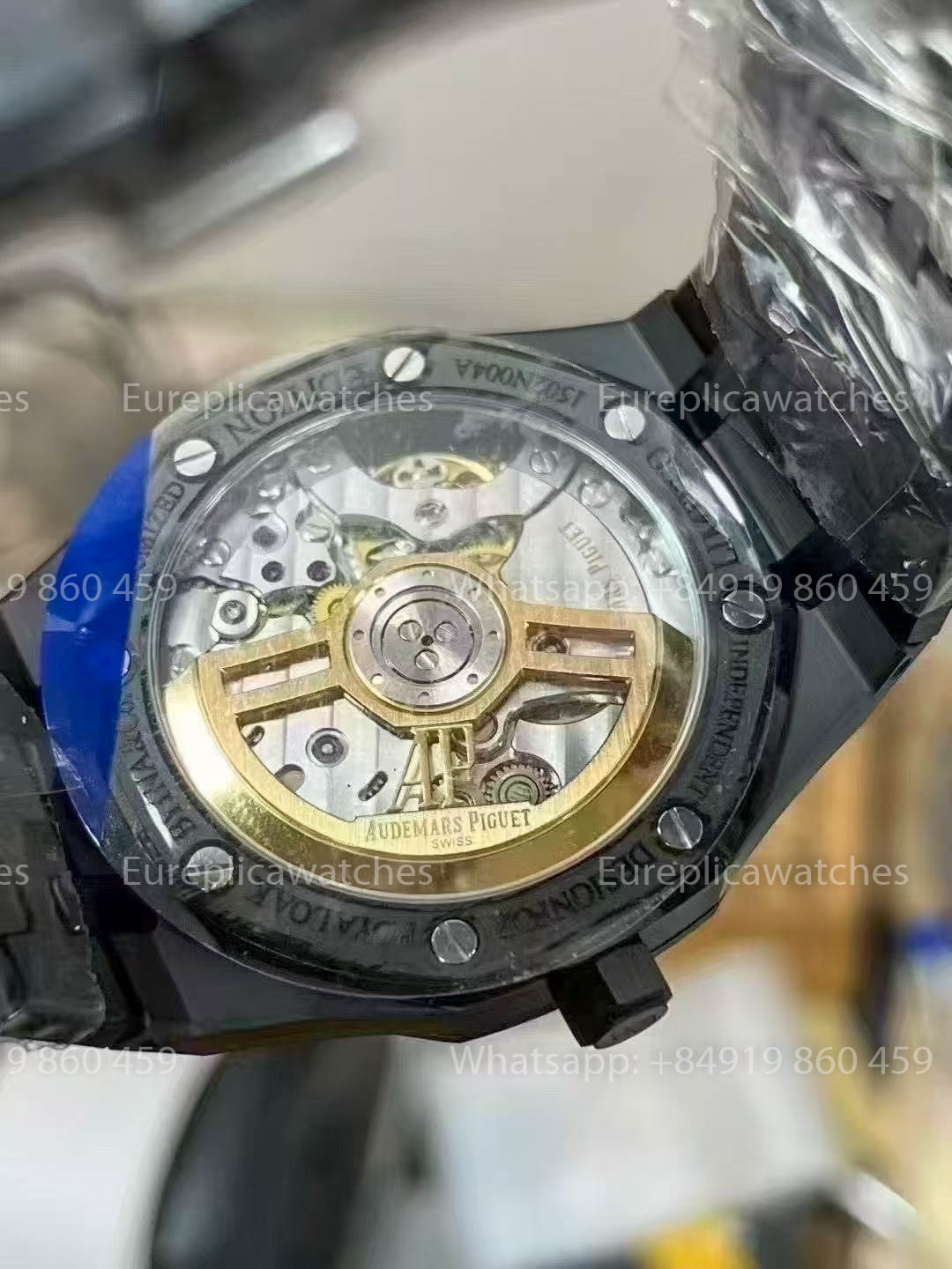 Audemars Piguet Royal Oak 15500ST Neues Blaues Grain-Muster-Zifferblatt 1:1 Beste Version APS Factory