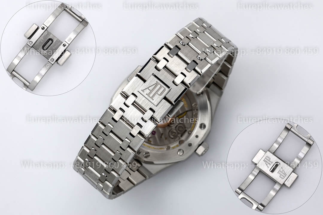 Audemars Piguet Royal Oak 15510ST Grande Tapisserie Eisblaues Zifferblatt 1:1 Beste Version ZF Factory