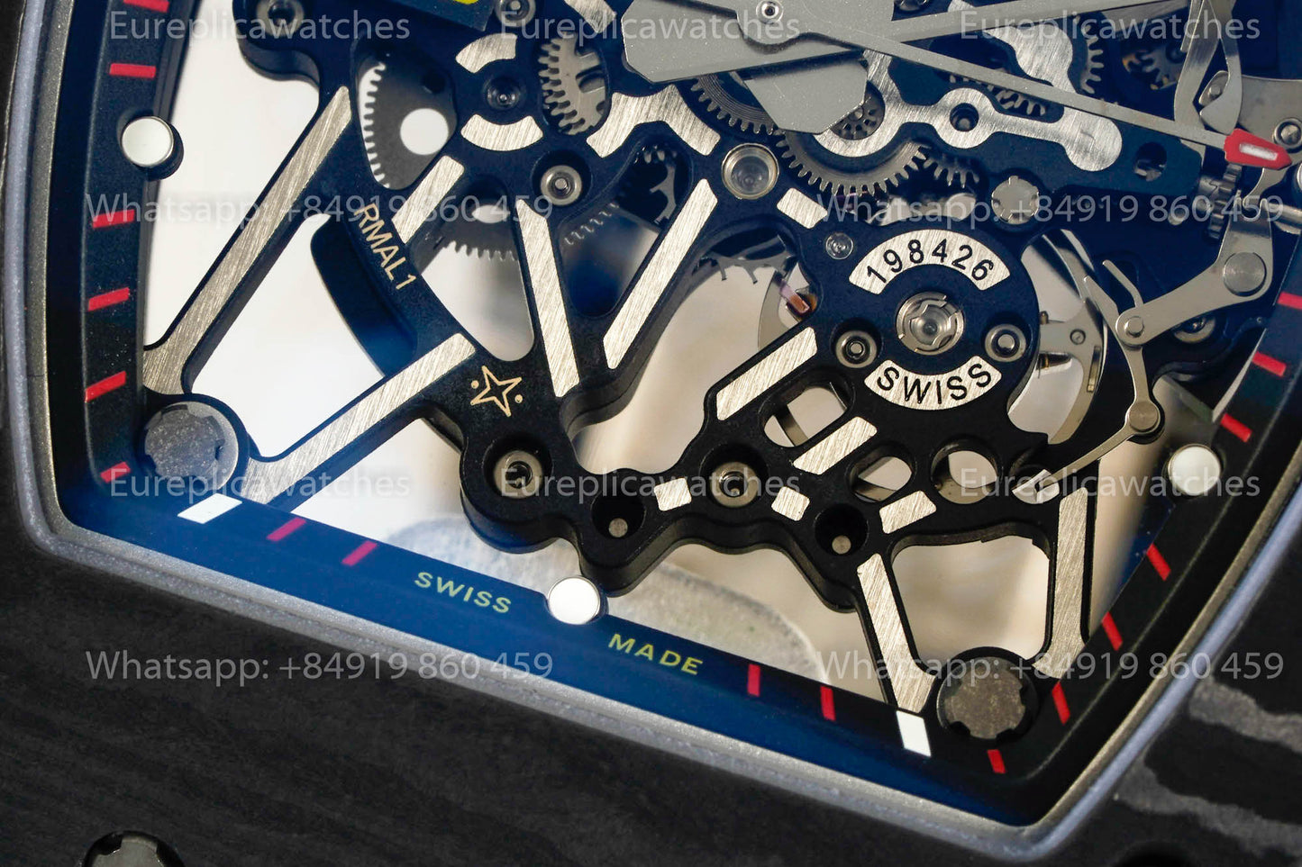 Richard Mille RM35-02 Rafael Nadal Black Carbon TPT 1:1 Beste Version VA Factory