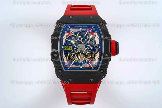Richard Mille RM35-02 Rafael Nadal Black Carbon TPT 1:1 Meilleure version VA Factory