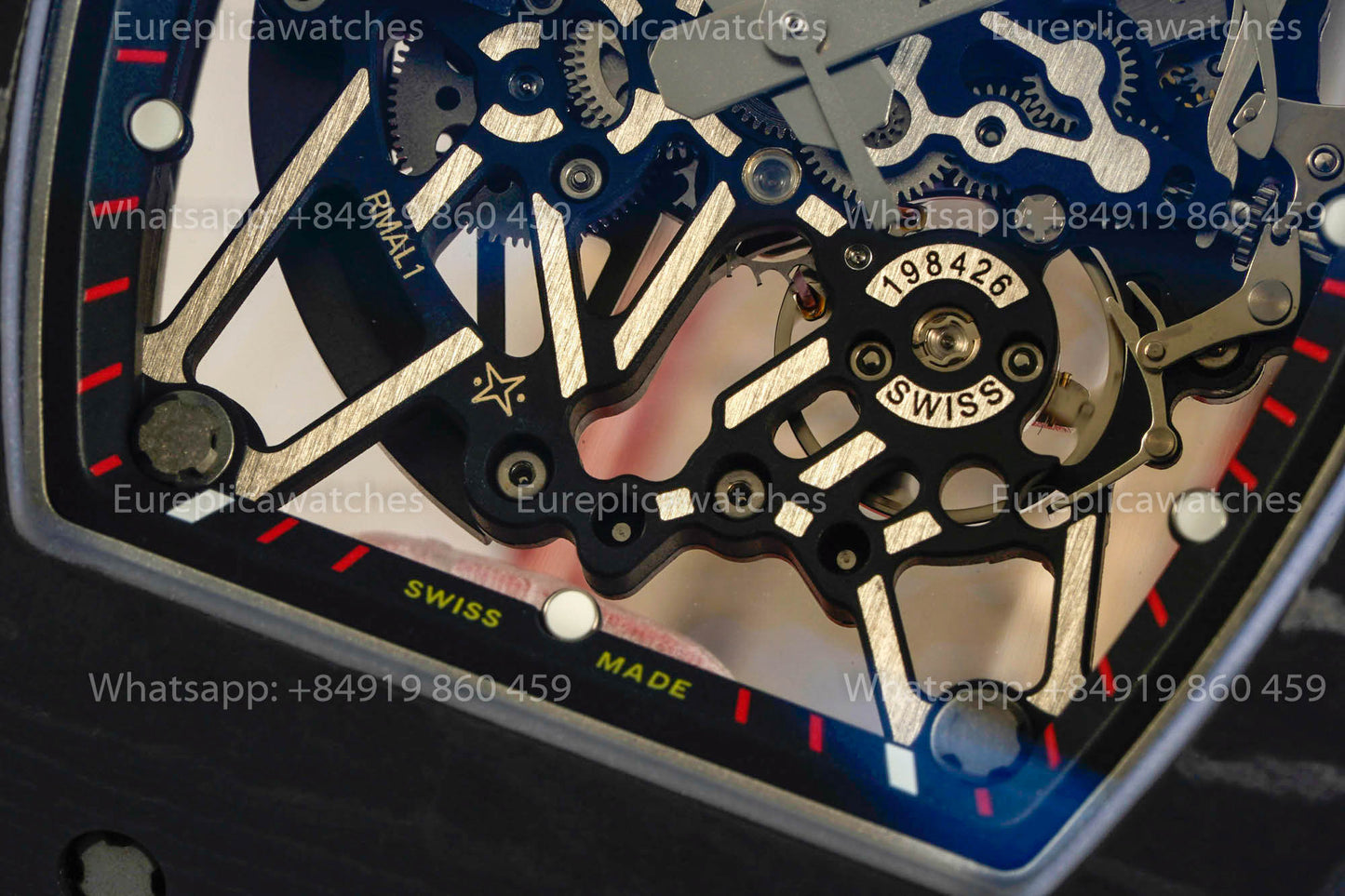 Richard Mille RM35-02 Rafael Nadal Black Carbon TPT 1:1 Beste Version VA Factory