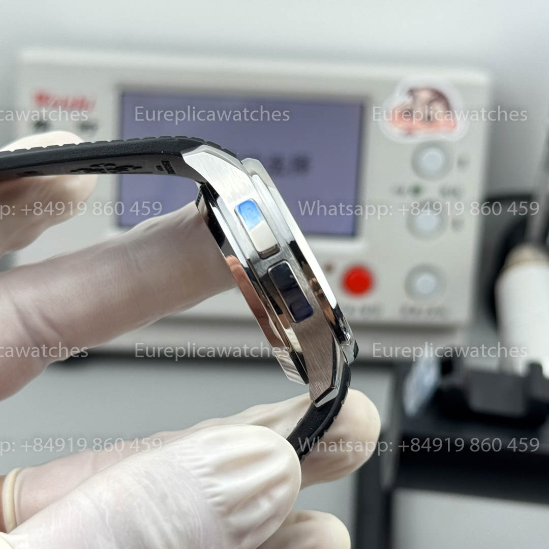 Patek Philippe Aquanaut 5164A-001 Dual Time Version 1:1 Meilleure version PPF Factory