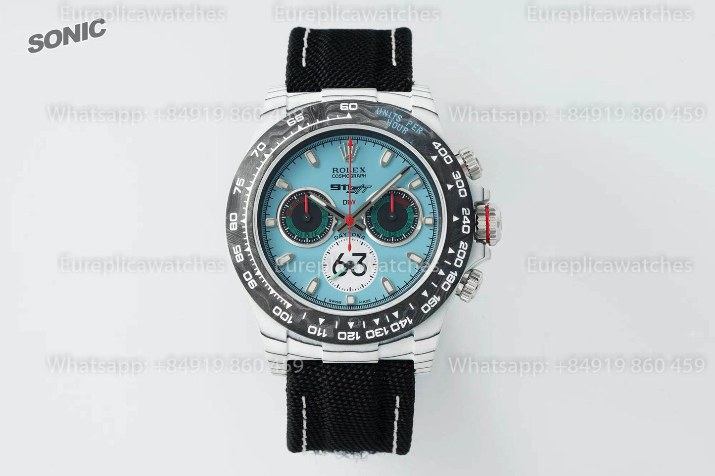 Rolex Daytona Édition Spéciale 911 S/T Boîtier Carbone 1:1 Meilleure Version Sonic Factory