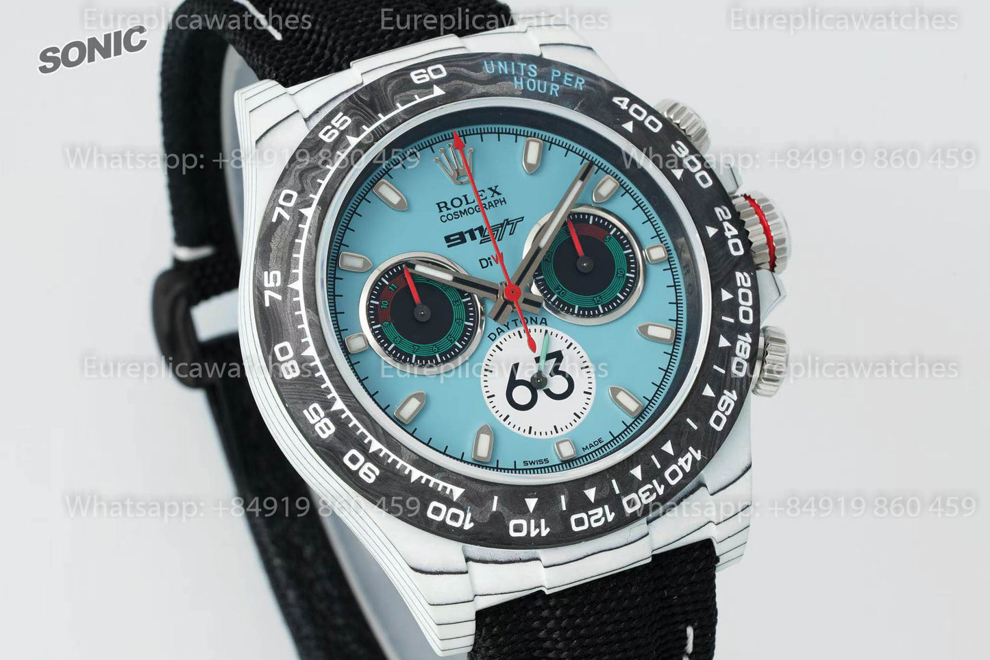 Rolex Daytona Édition Spéciale 911 S/T Boîtier Carbone 1:1 Meilleure Version Sonic Factory