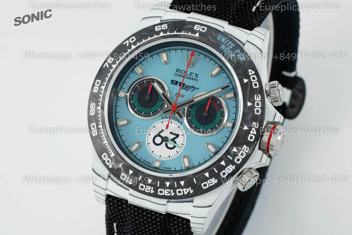 Rolex Daytona Édition Spéciale 911 S/T Boîtier Carbone 1:1 Meilleure Version Sonic Factory