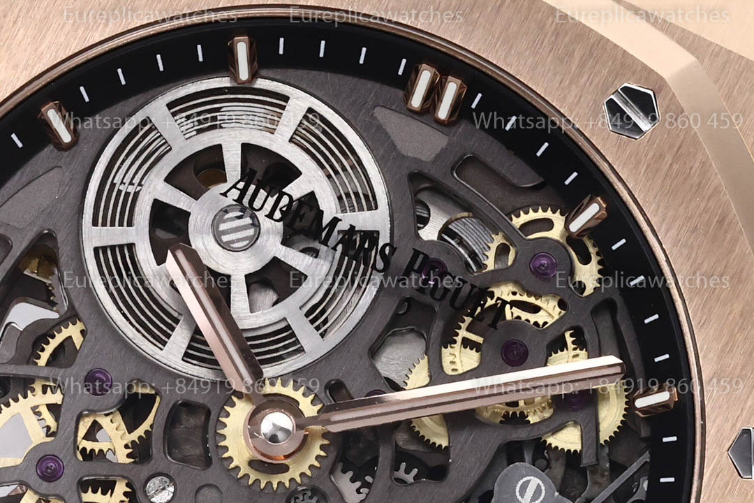 Audemars Piguet Royal Oak 16204OR.OO.1240OR.01 Skeleton Dial 1:1 Beste Version ZF Factory