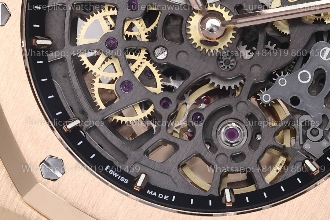 Audemars Piguet Royal Oak 16204OR.OO.1240OR.01 Skeleton Dial 1:1 Beste Version ZF Factory