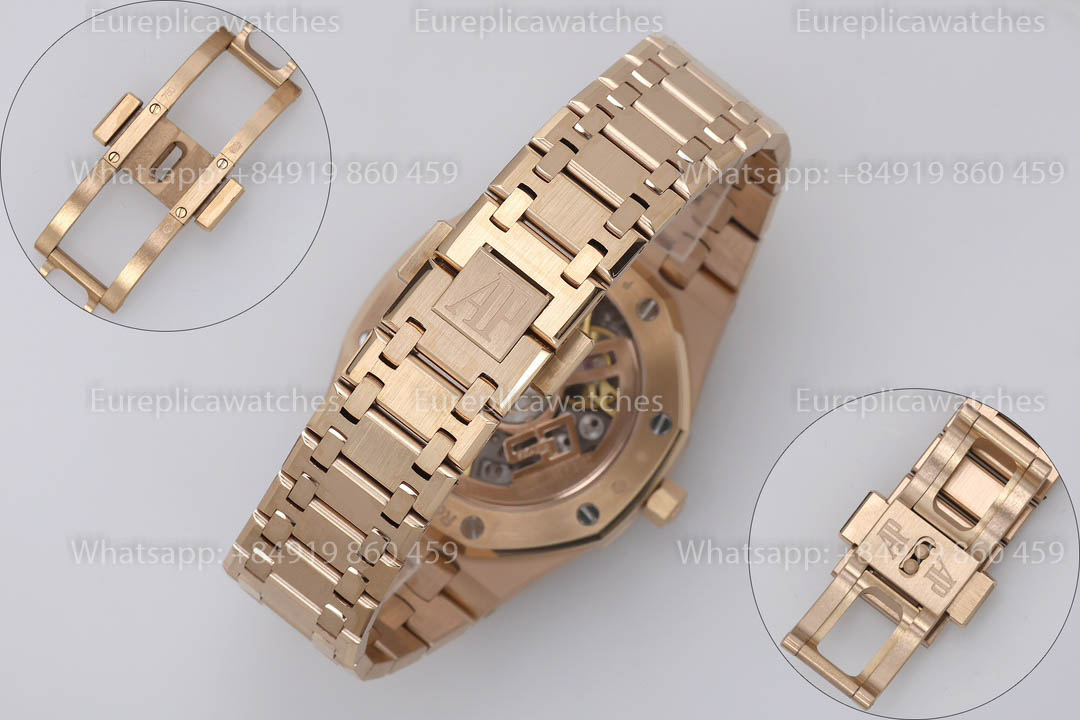 Audemars Piguet Royal Oak 16204OR.OO.1240OR.01 Skeleton Dial 1:1 Beste Version ZF Factory