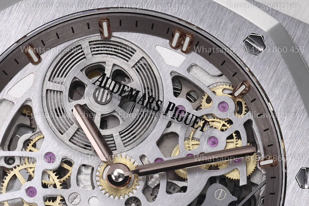 Audemars Piguet Royal Oak 16204ST.OO.1240ST.01 Skeleton Dial 1:1 Beste Version ZF Factory