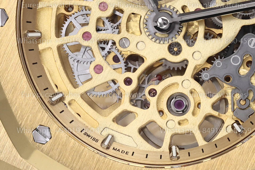 Audemars Piguet Royal Oak 16204BA.OO.1240BA.01 Skelett-Zifferblatt 1:1 Beste Version ZF Factory