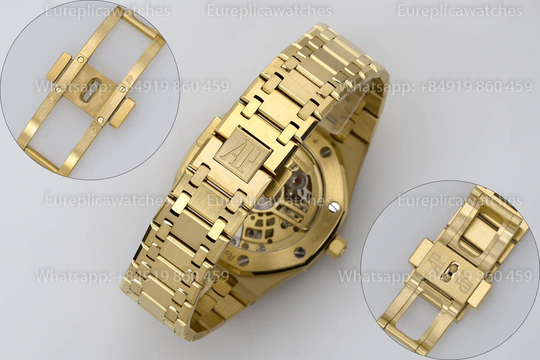 Audemars Piguet Royal Oak 16204BA.OO.1240BA.01 Skelett-Zifferblatt 1:1 Beste Version ZF Factory