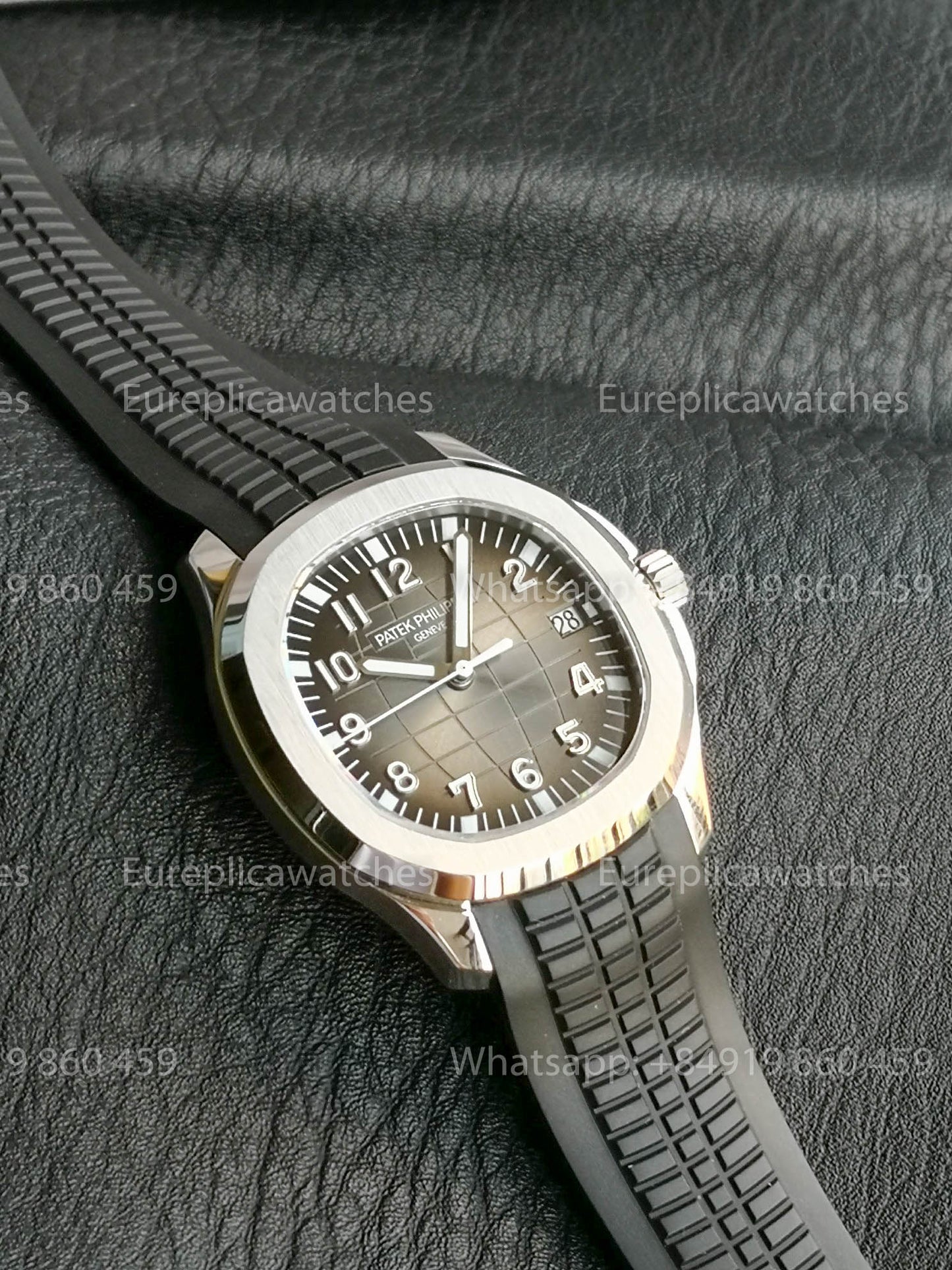 Patek Philippe Aquanaut 5167 Orangefarbenes Kautschukarmband 1:1 Beste Version BBF Factory Graues Zifferblatt