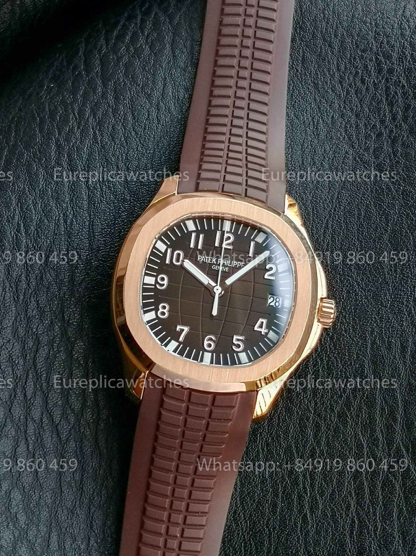 Patek Philippe Aquanaut 5167 Orangefarbenes Kautschukarmband 1:1 Beste Version BBF Factory Graues Zifferblatt