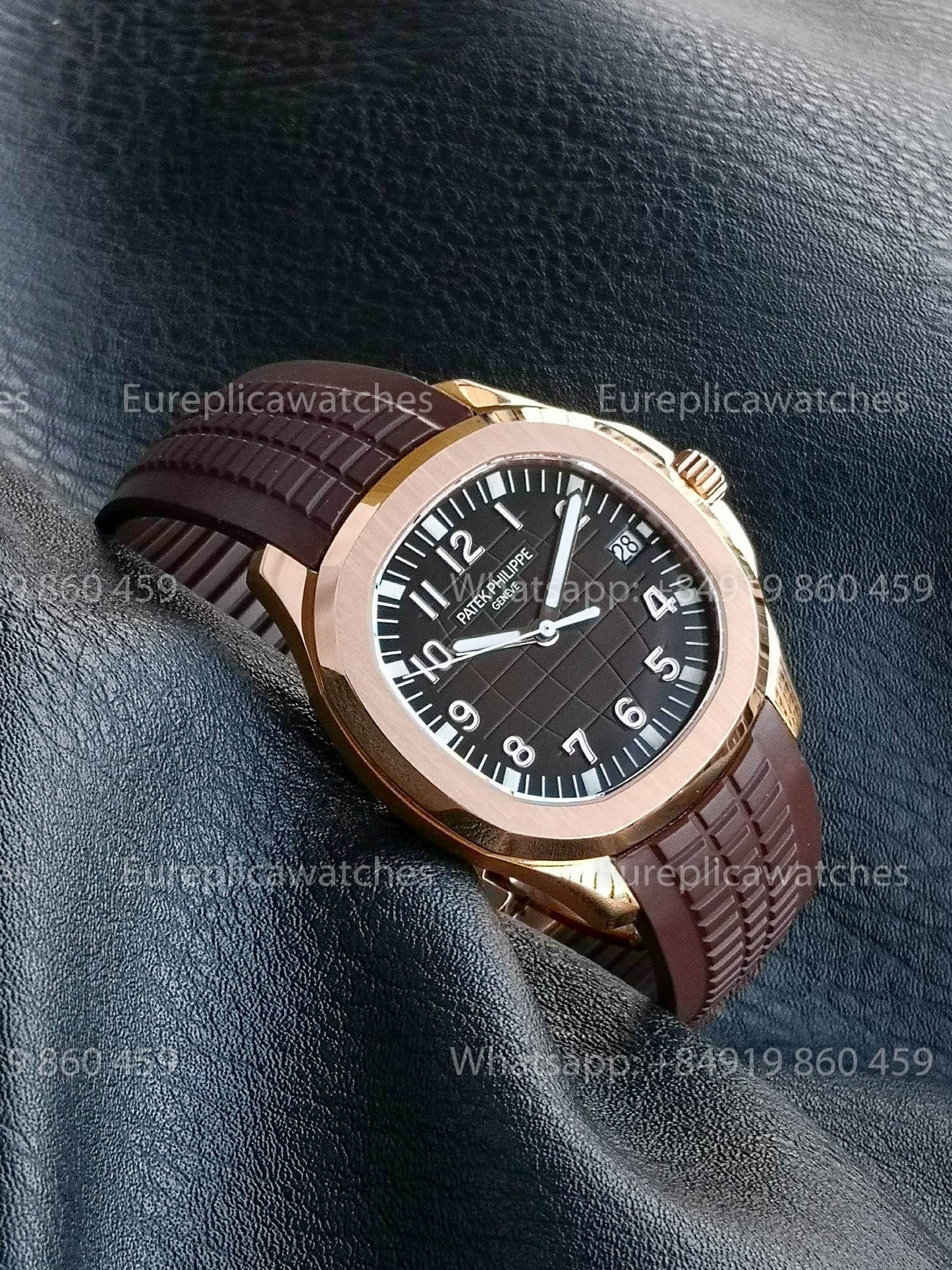 Patek Philippe Aquanaut 5167 Orangefarbenes Kautschukarmband 1:1 Beste Version BBF Factory Graues Zifferblatt