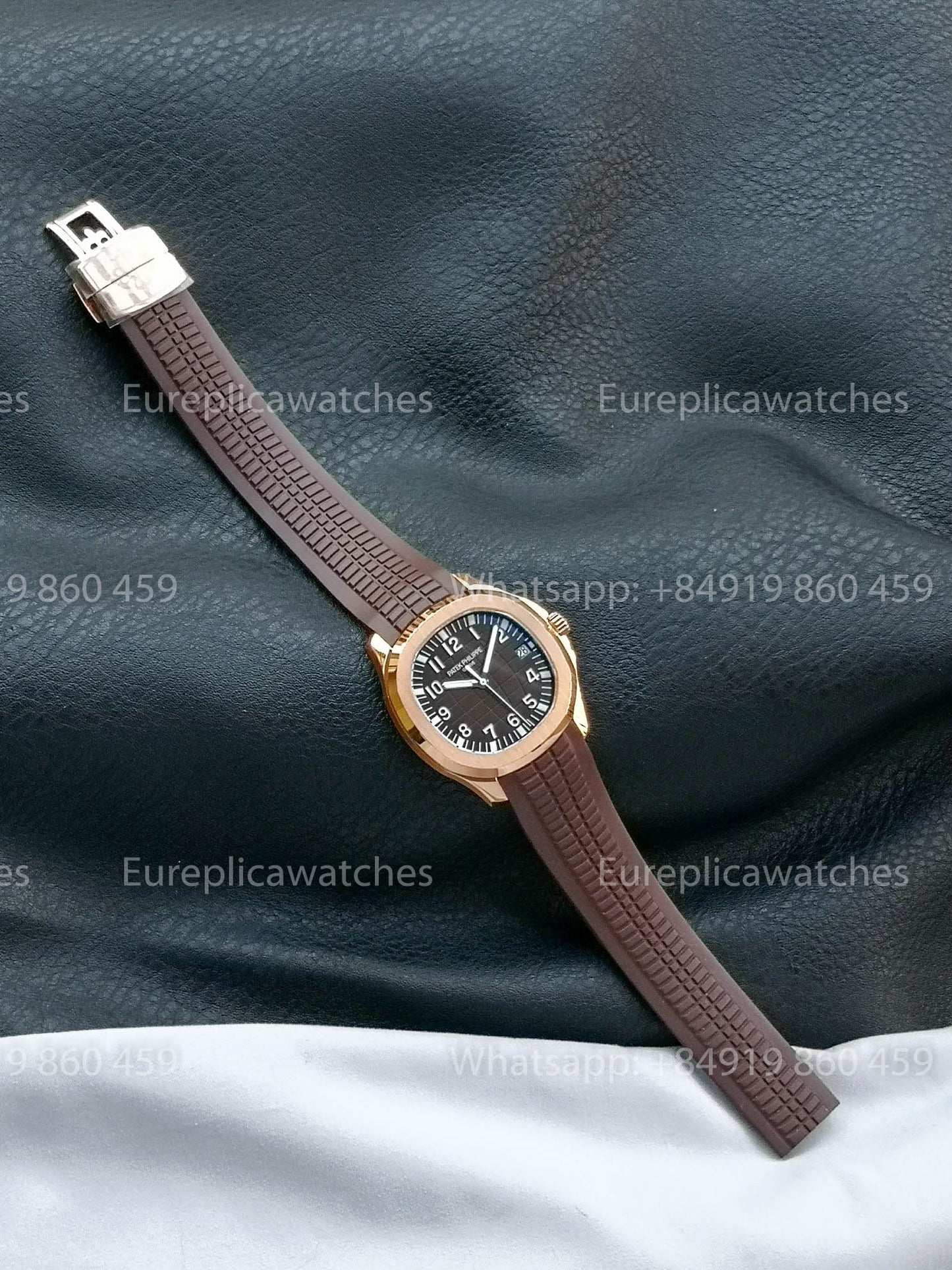 Patek Philippe Aquanaut 5167 Orangefarbenes Kautschukarmband 1:1 Beste Version BBF Factory Graues Zifferblatt