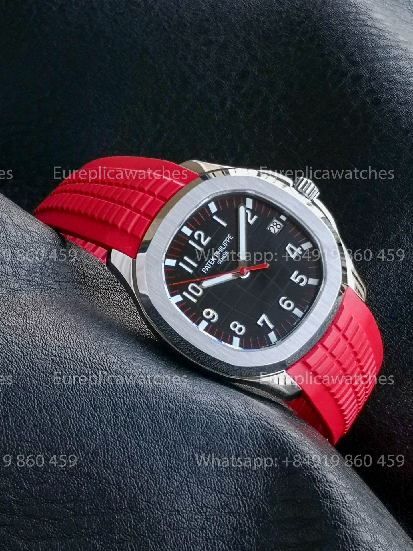 Patek Philippe Aquanaut 5167 Orangefarbenes Kautschukarmband 1:1 Beste Version BBF Factory Graues Zifferblatt