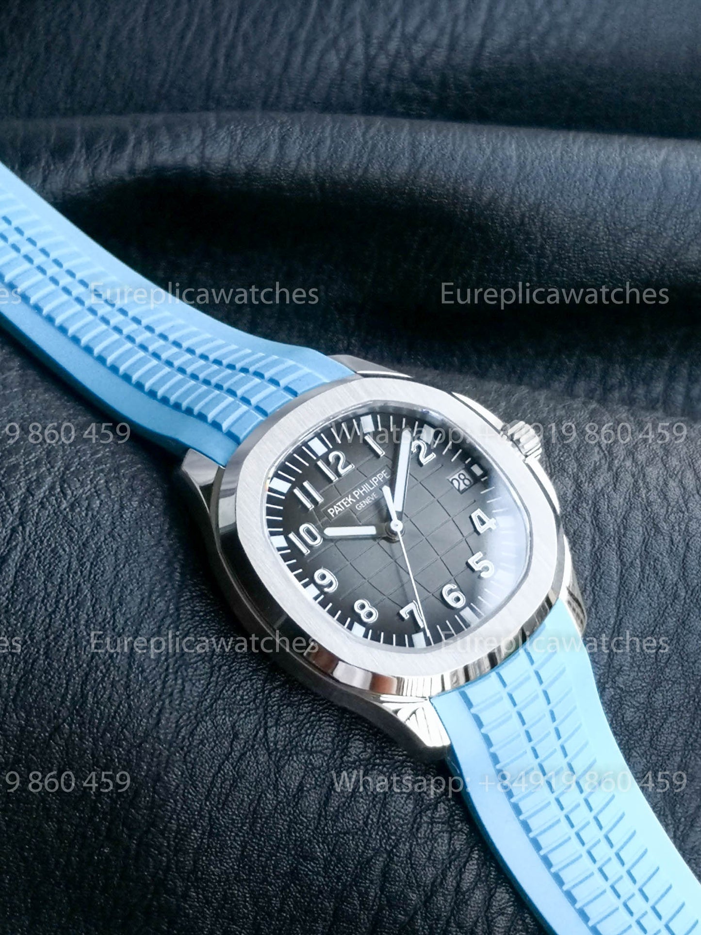 Patek Philippe Aquanaut 5167 Orangefarbenes Kautschukarmband 1:1 Beste Version BBF Factory Graues Zifferblatt