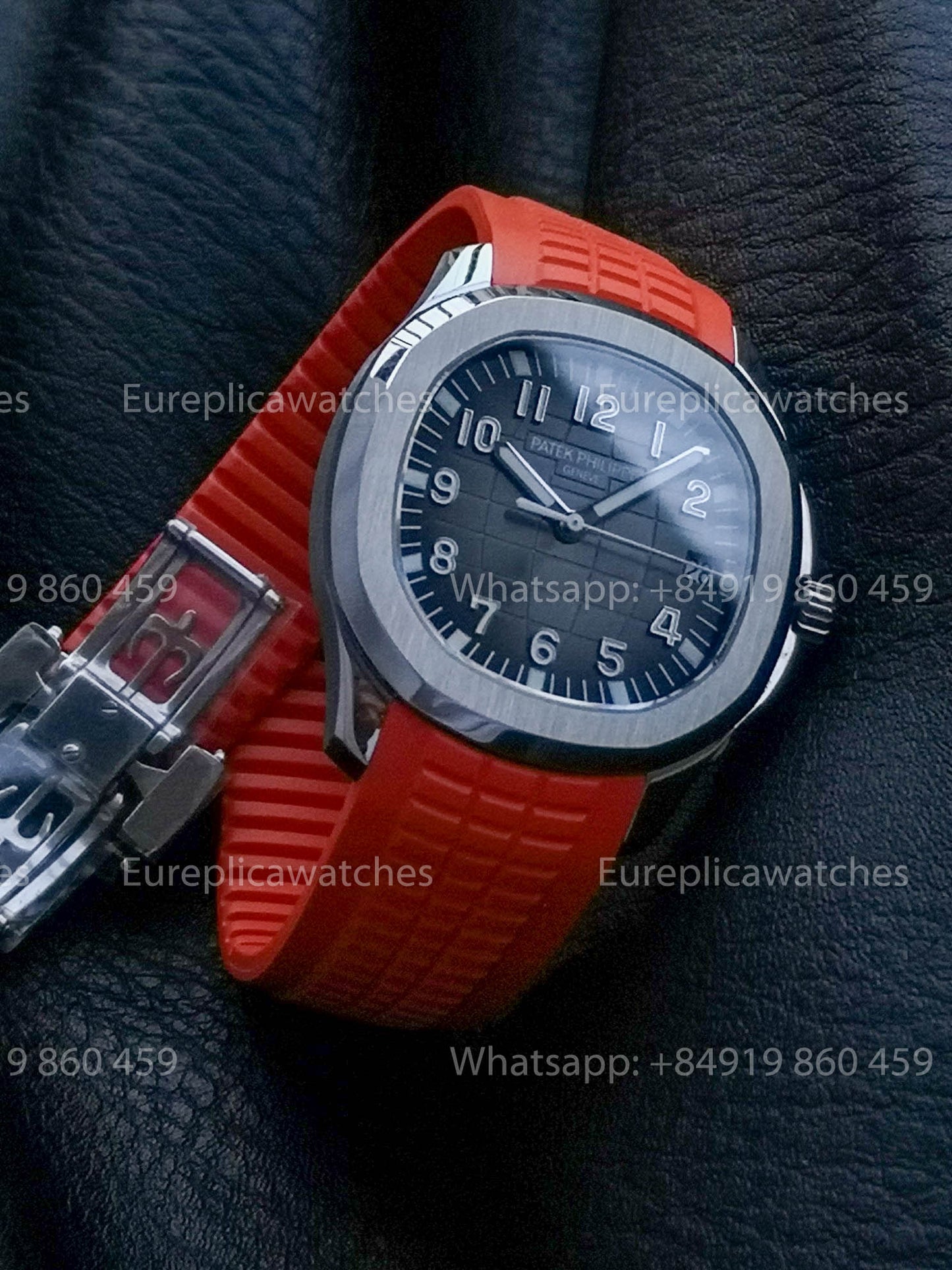 Patek Philippe Aquanaut 5167 Orangefarbenes Kautschukarmband 1:1 Beste Version BBF Factory Graues Zifferblatt