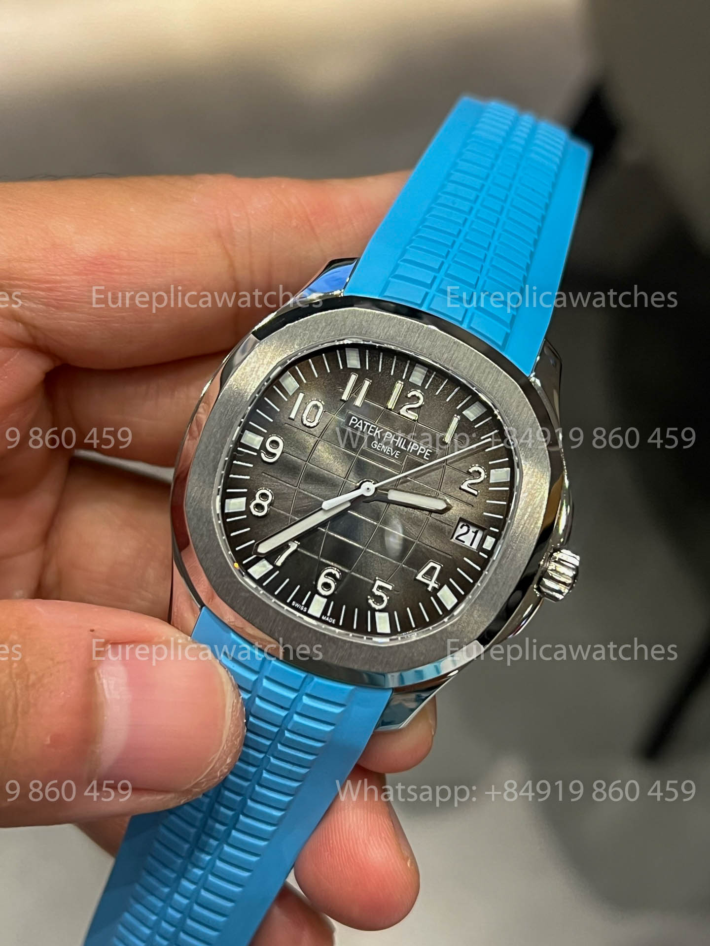 Patek Philippe Aquanaut 5167A Hellblauer Kautschuk 1:1 Beste Version BBF Factory