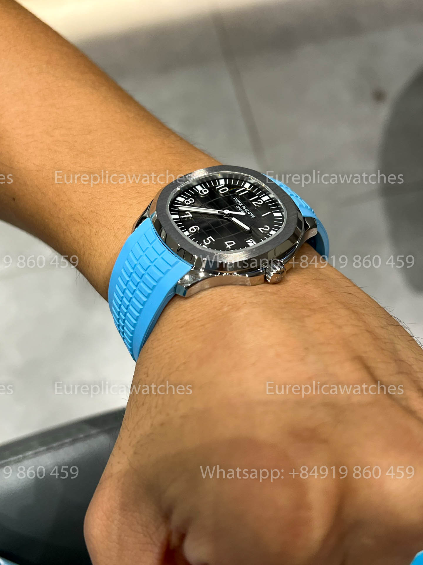 Patek Philippe Aquanaut 5167A Hellblauer Kautschuk 1:1 Beste Version BBF Factory