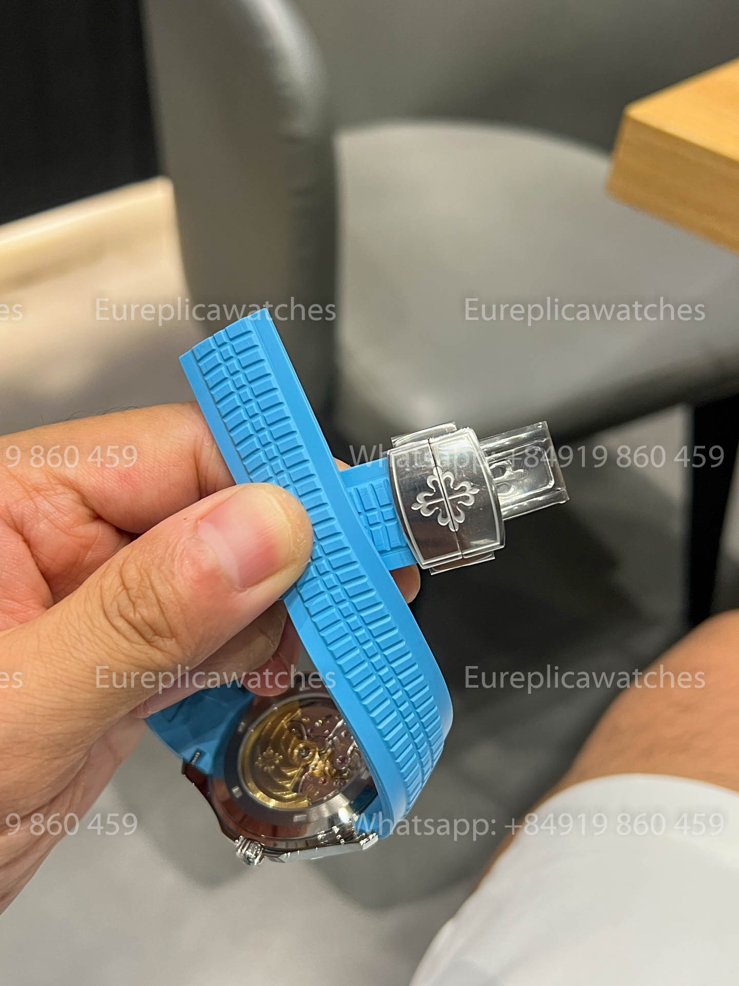 Patek Philippe Aquanaut 5167A Hellblauer Kautschuk 1:1 Beste Version BBF Factory