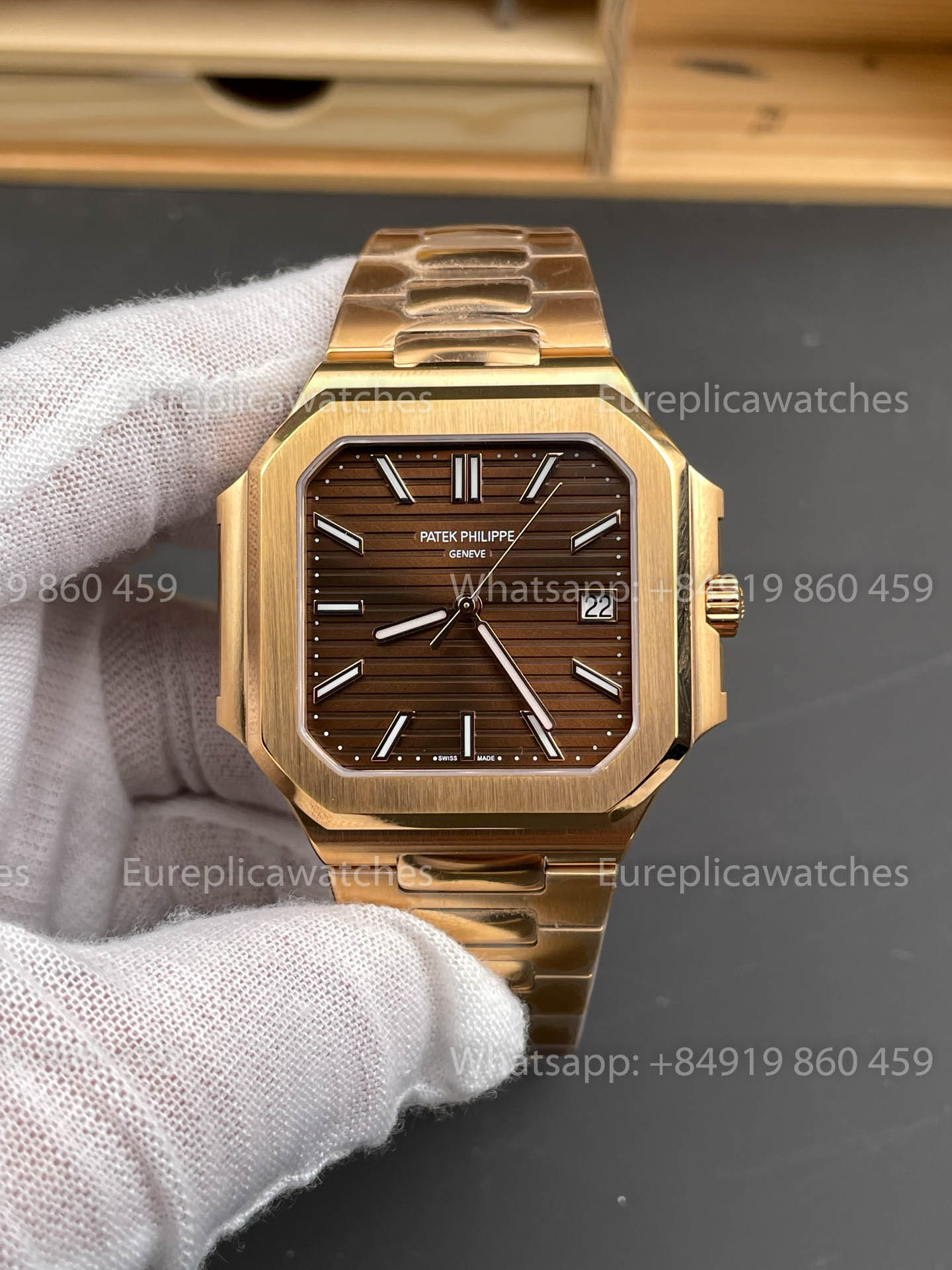 Patek Philippe Cubitus Series 5821 Rose Gold 1:1 Best Version PPF Factory