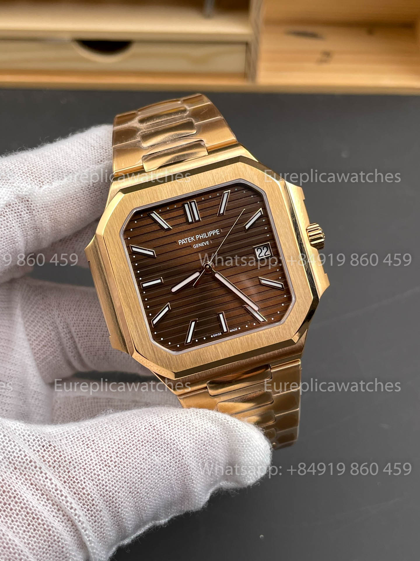 Patek Philippe Cubitus Series 5821 Rose Gold 1:1 Best Version PPF Factory