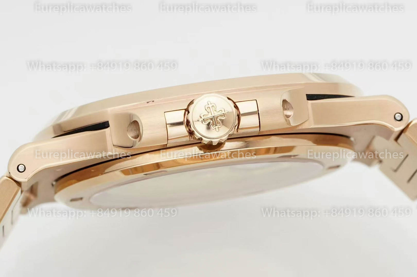 Patek Philippe Nautilus 5711/1R-001 Or rose 1:1 Meilleure version DDF Factory Cadran gris