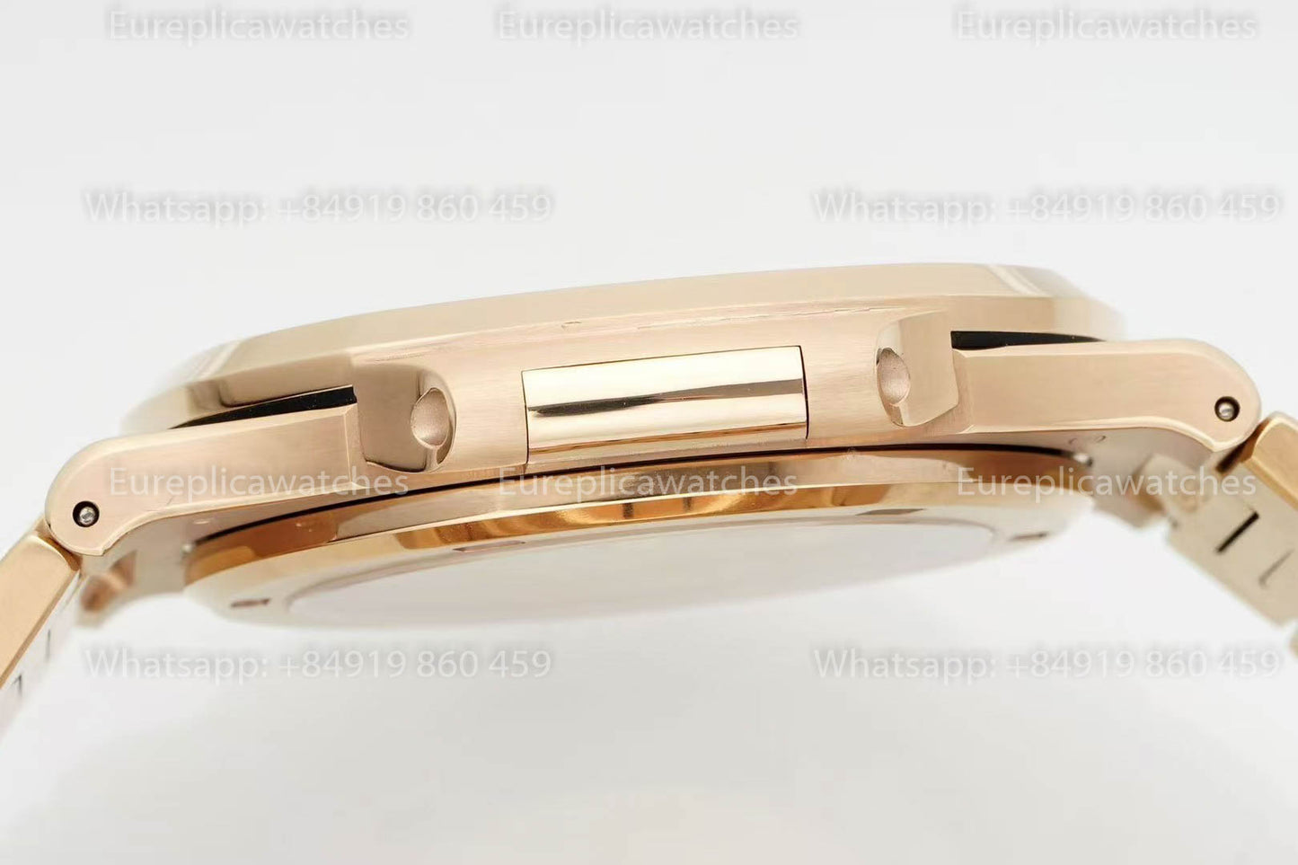 Patek Philippe Nautilus 5711/1R-001 Or rose 1:1 Meilleure version DDF Factory Cadran gris