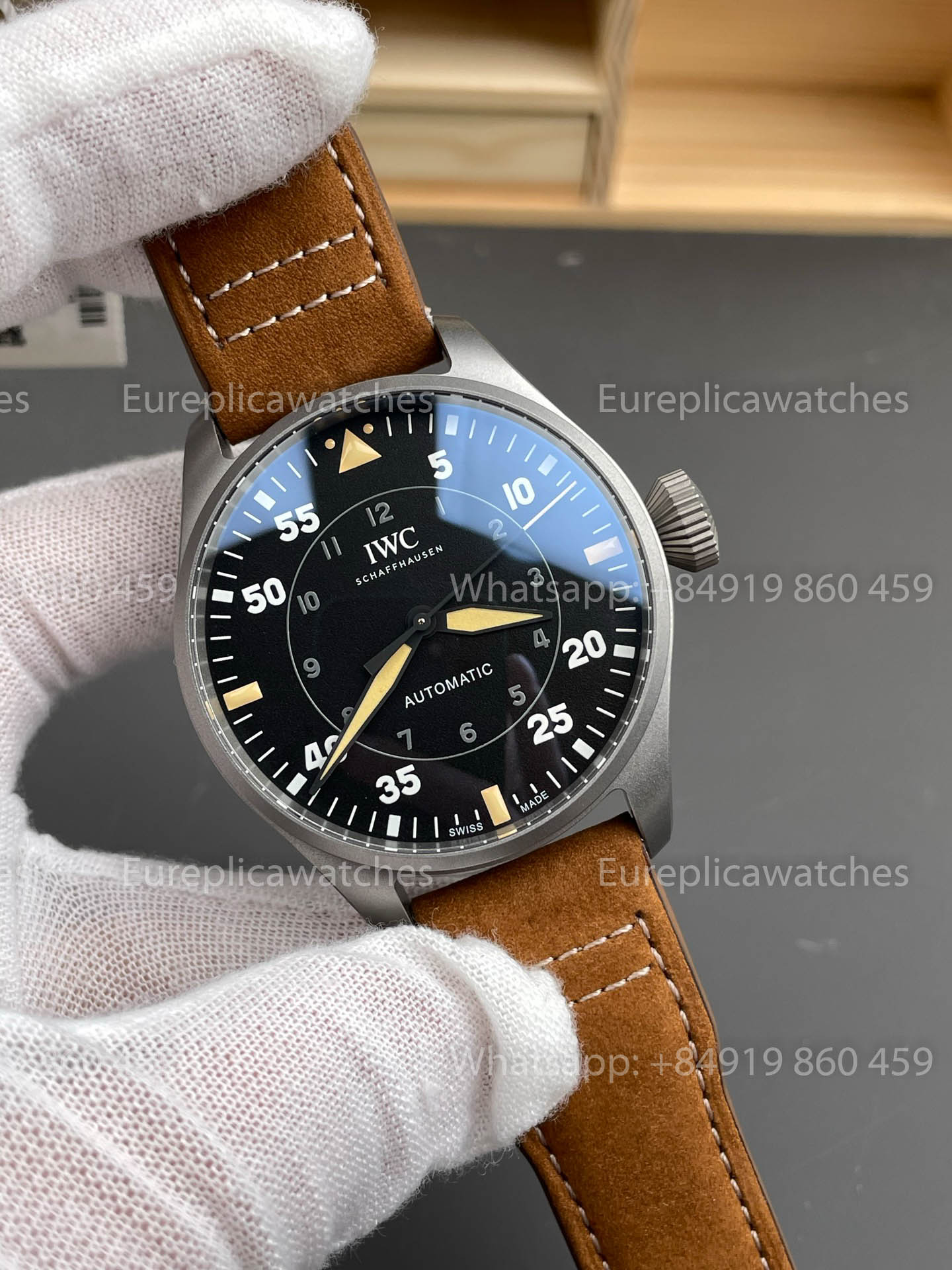IWC Große Fliegeruhr 43 Spitfire IW329701 – M+ Factory 1:1 Beste Version 8N24 Uhrwerk
