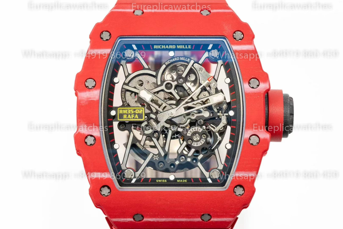 Richard Mille RM 35-02 „Red Demon“ 1:1 Beste Version V2 Edition