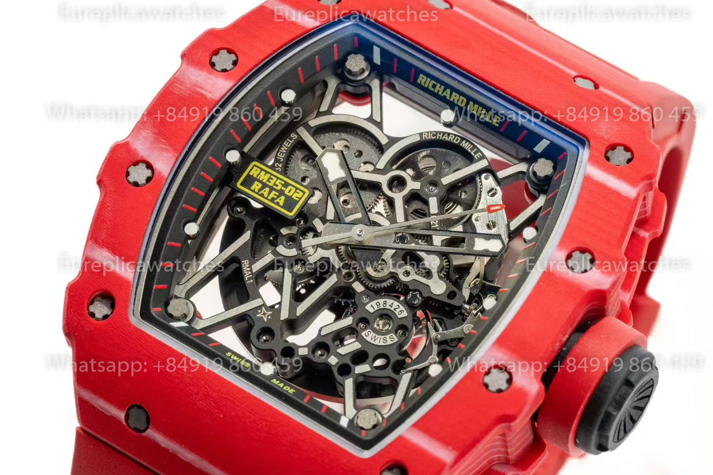 Richard Mille RM 35-02 „Red Demon“ 1:1 Beste Version V2 Edition
