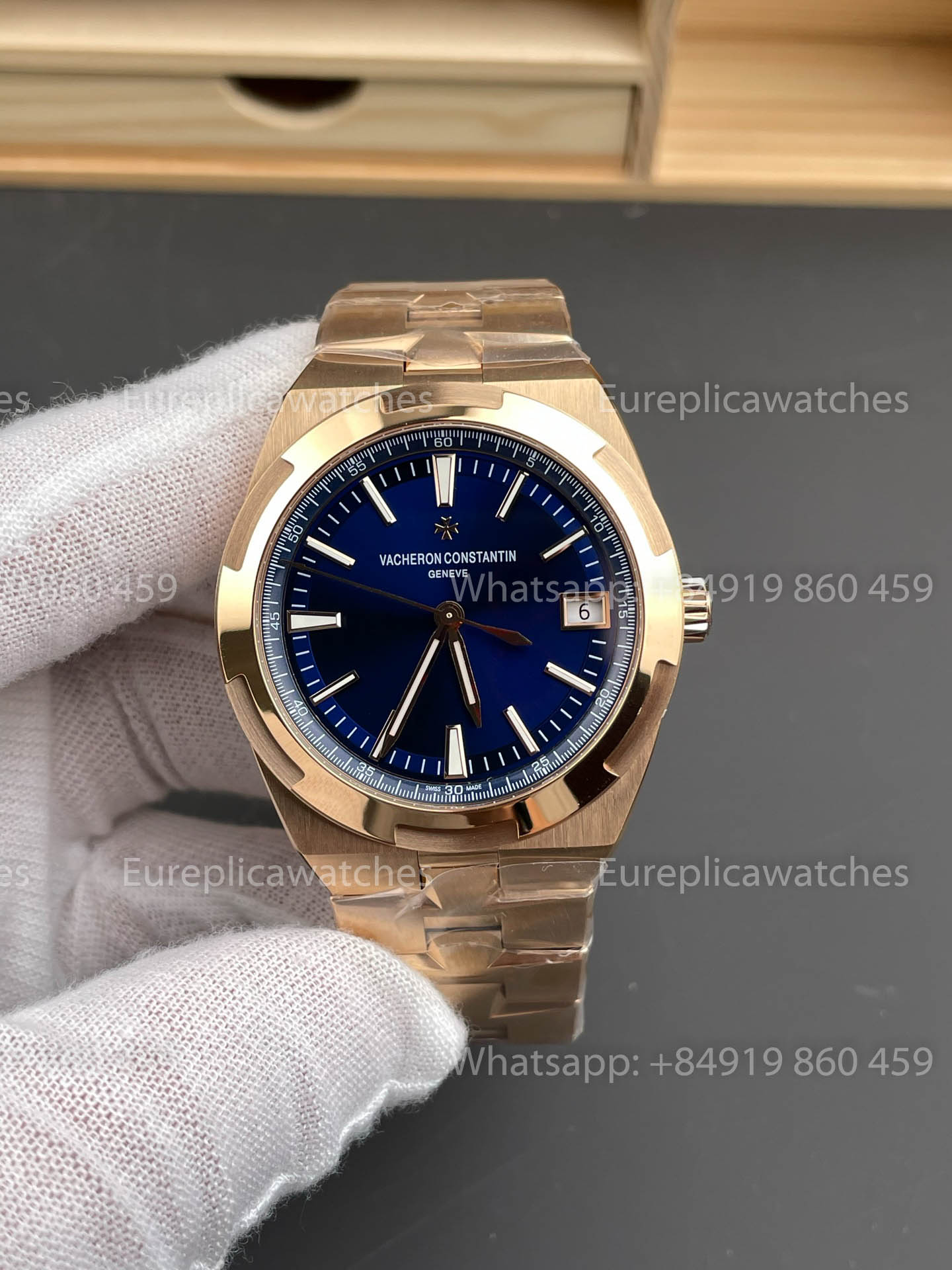 Vacheron Constantin Overseas 4520V/210R-B705 1:1 Best Version PPF Factory Blue Dial