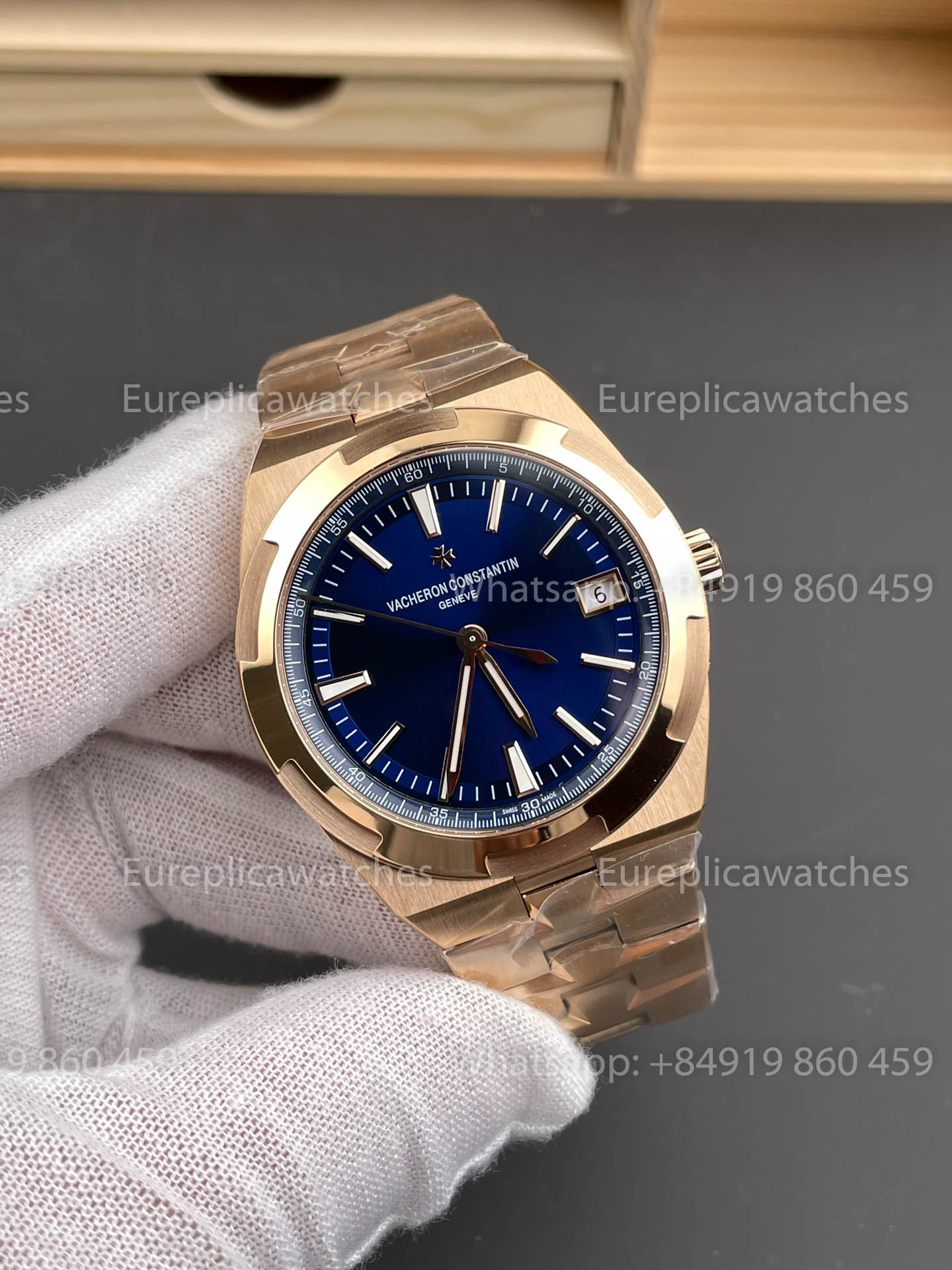 Vacheron Constantin Overseas 4520V/210R-B705 1:1 Best Version PPF Factory Blue Dial