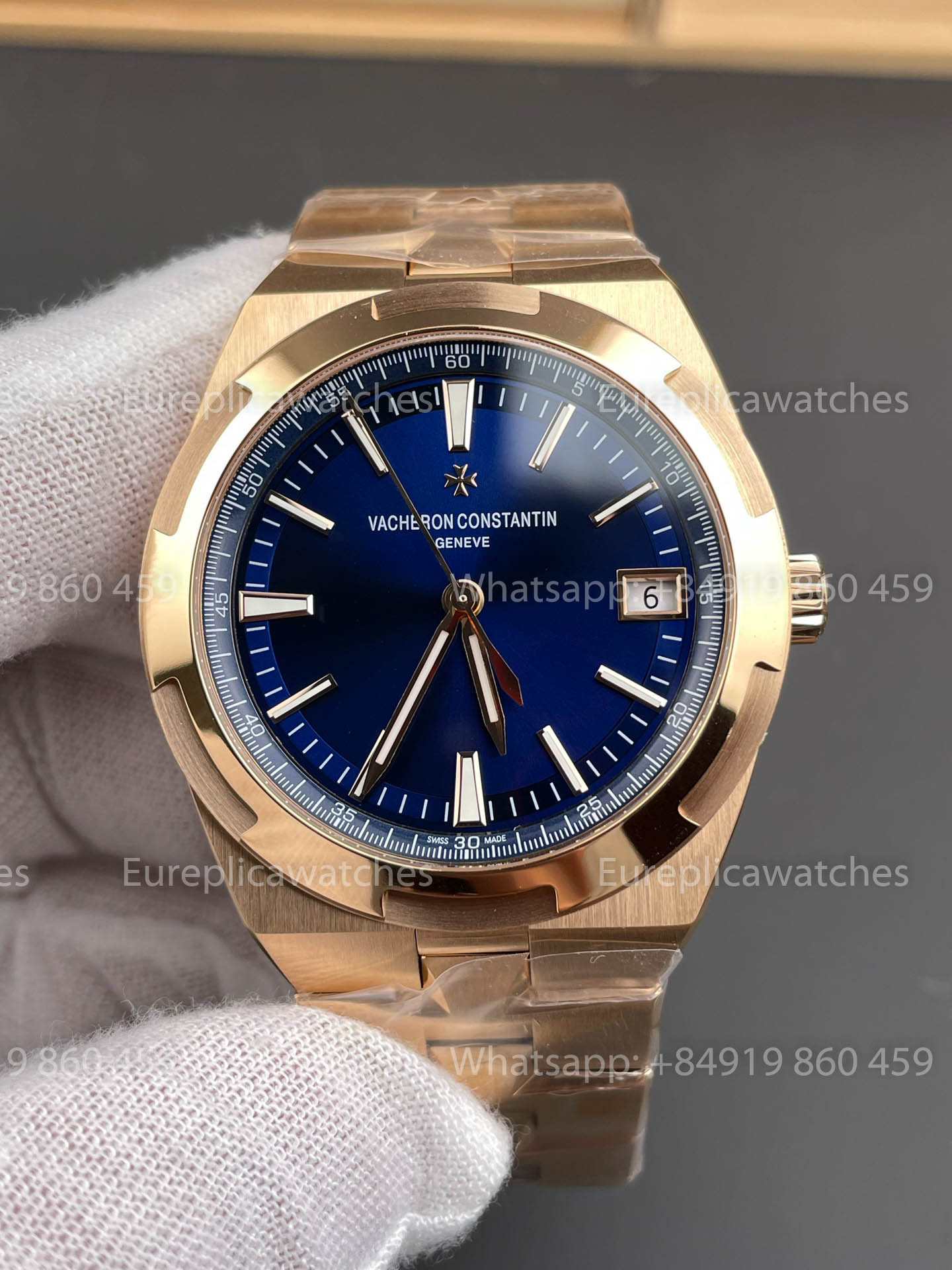 Vacheron Constantin Overseas 4520V/210R-B705 1:1 Best Version PPF Factory Blue Dial