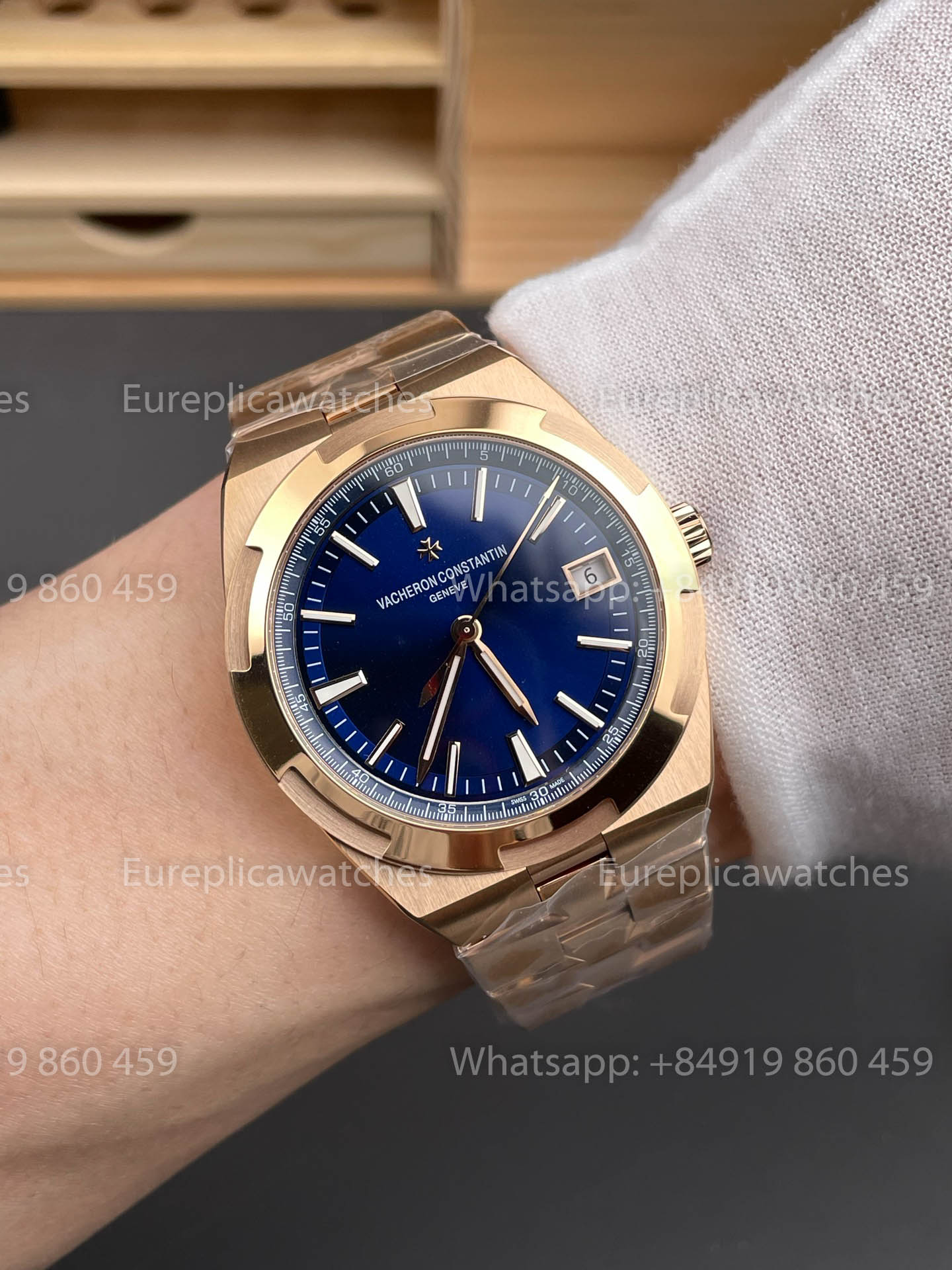 Vacheron Constantin Overseas 4520V/210R-B705 1:1 Best Version PPF Factory Blue Dial