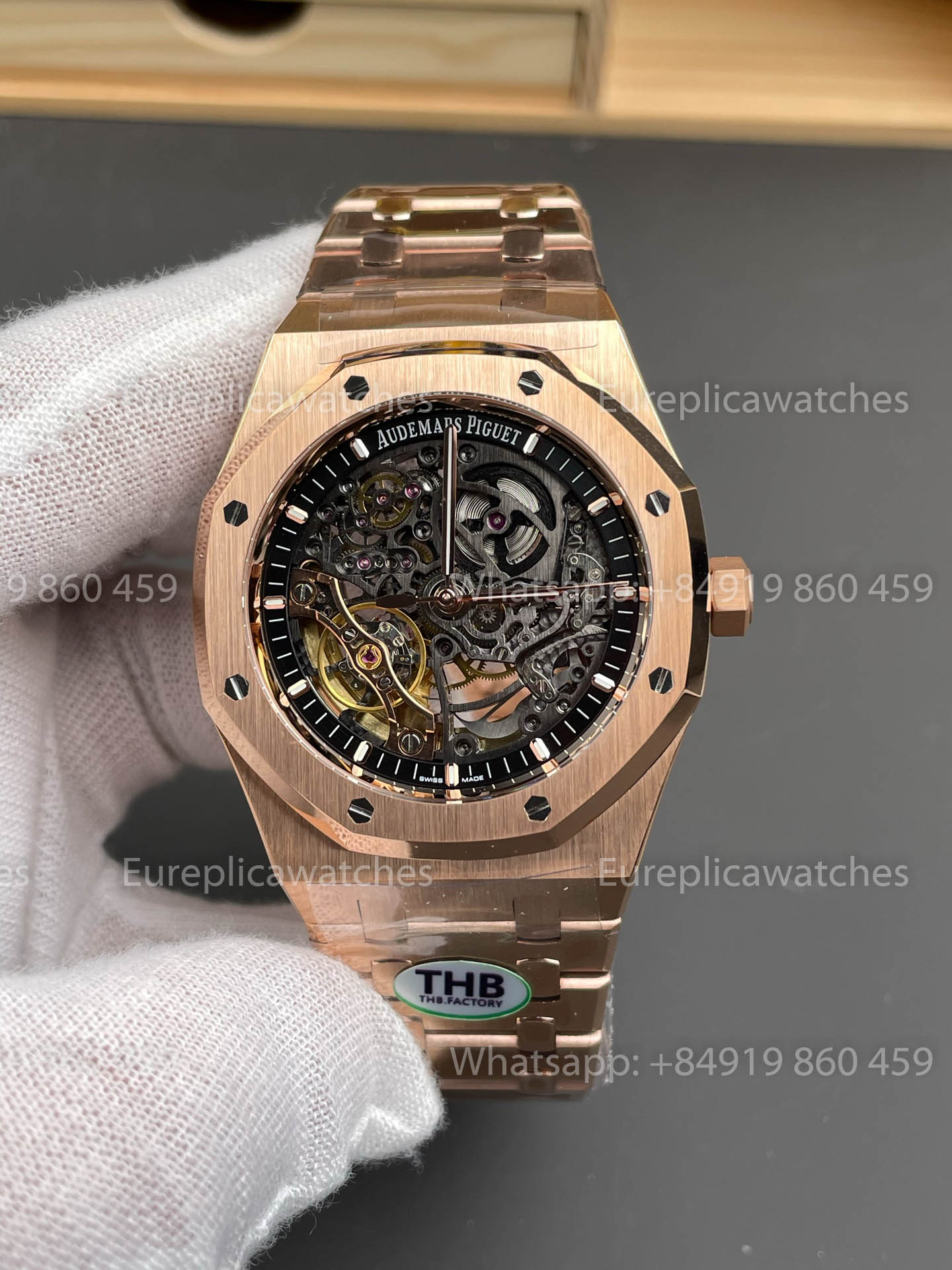 Audemars Piguet Royal Oak 15407OR.OO.1220OR.01 1:1 Top-Klon THB Factory neueste Version