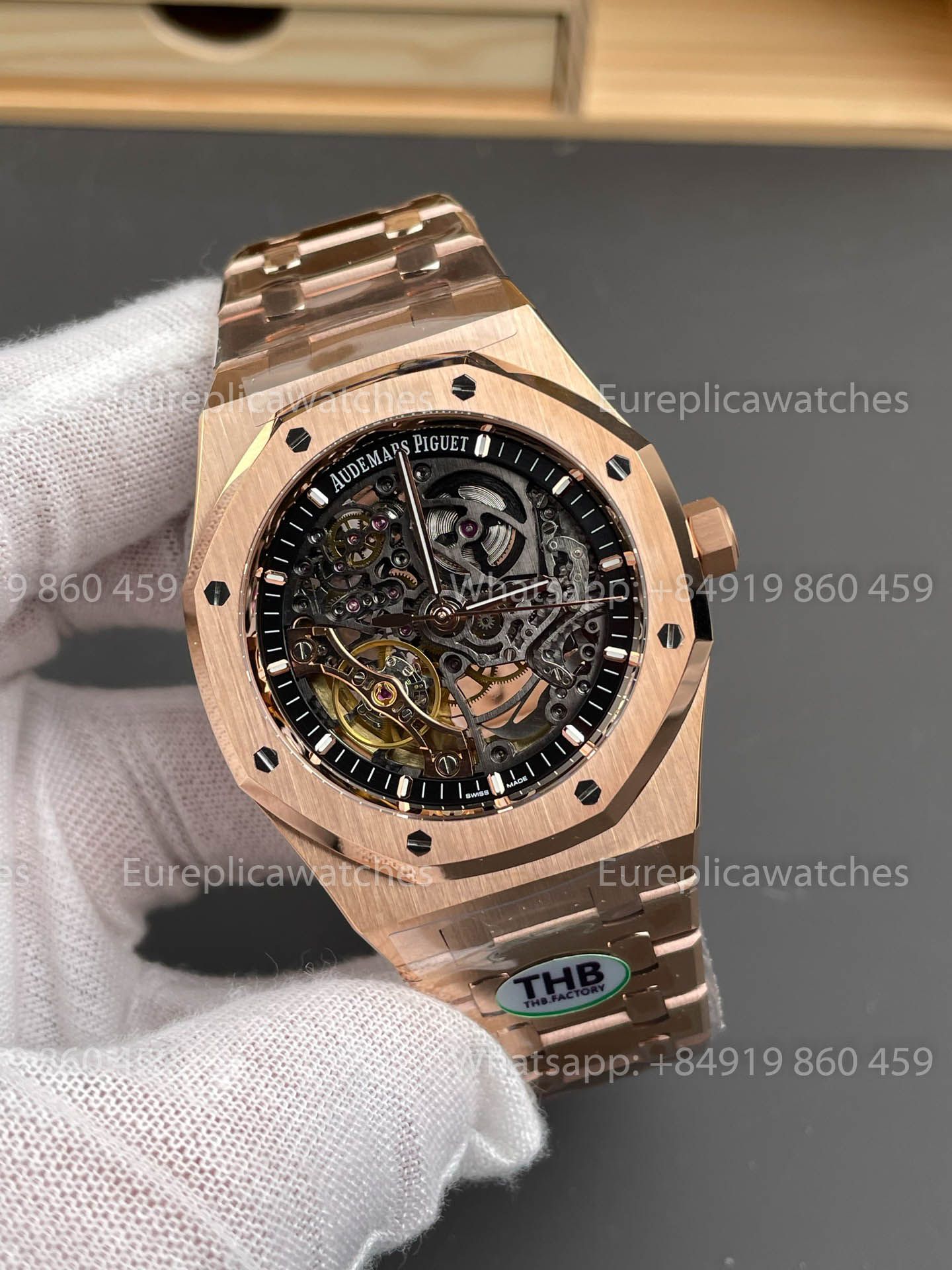 Audemars Piguet Royal Oak 15407OR.OO.1220OR.01 1:1 Top-Klon THB Factory neueste Version