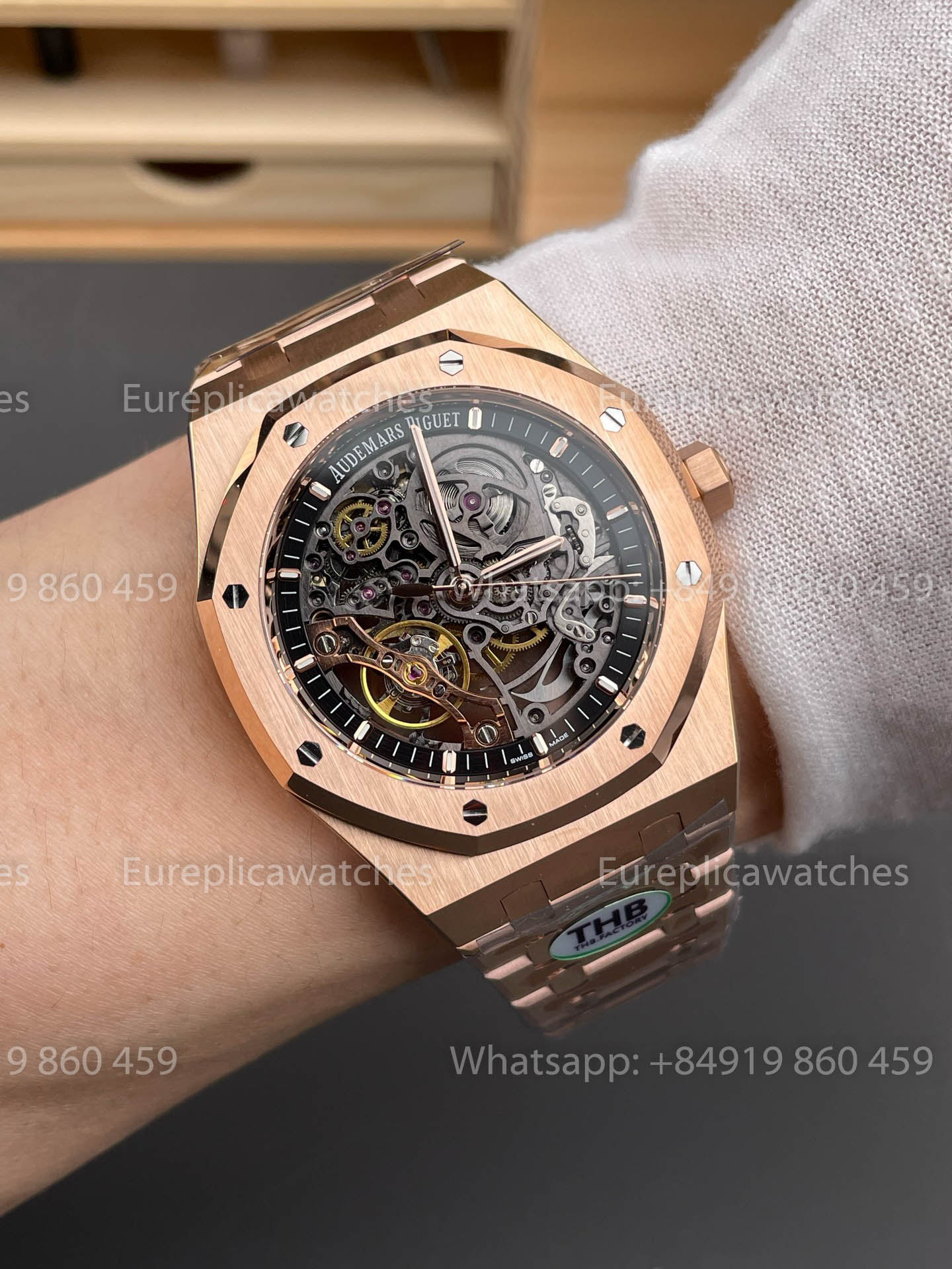 Audemars Piguet Royal Oak 15407OR.OO.1220OR.01 1:1 Top-Klon THB Factory neueste Version