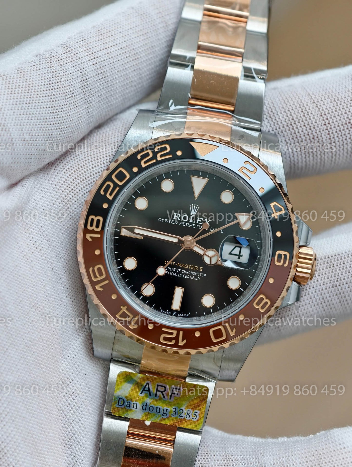 Rolex GMT Master II m126710grnr-0003 Bruce Wayne Batman 1:1 Meilleure Version ARF Factory