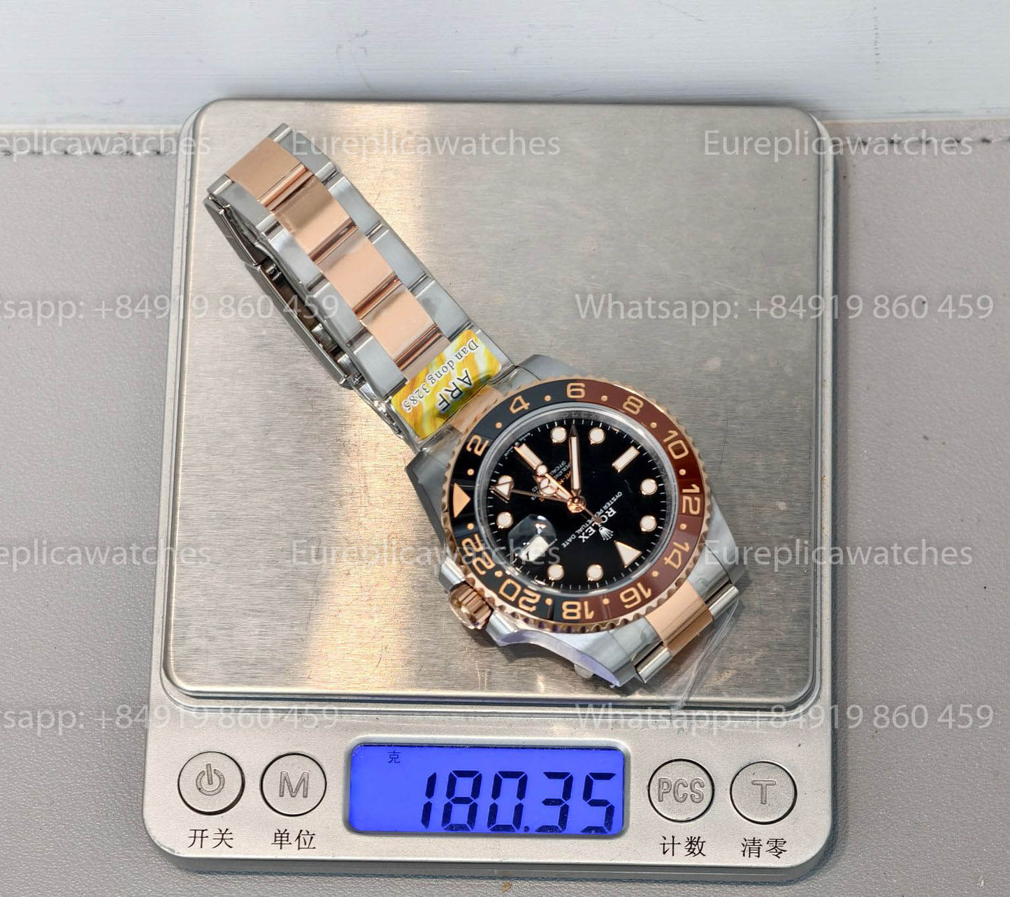Rolex GMT Master II m126710grnr-0003 Bruce Wayne Batman 1:1 Meilleure Version ARF Factory