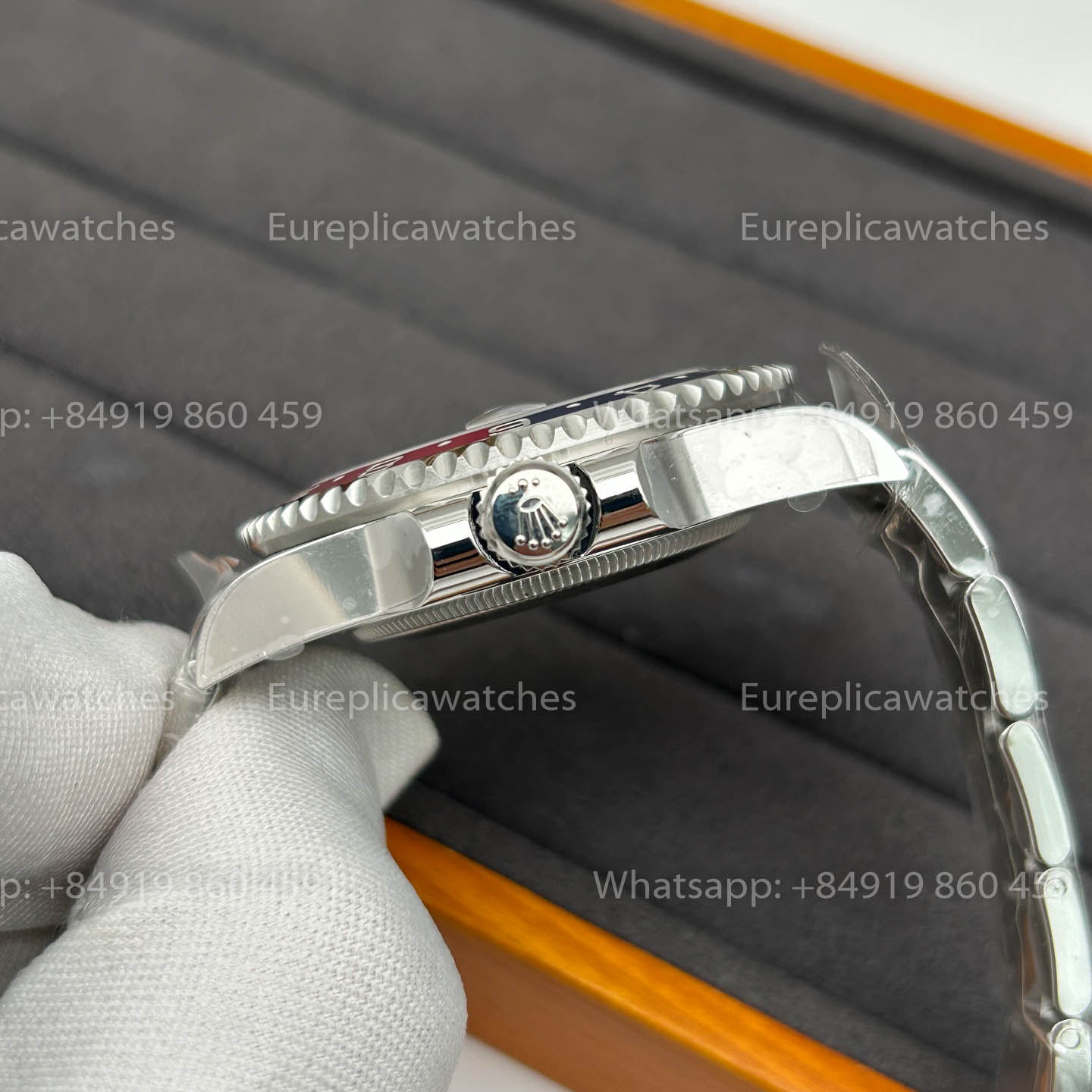 Rolex GMT Master II M126719blro-0002 1:1 Meilleur clone Gold Factory Cadran Météorite V3 Ultimate