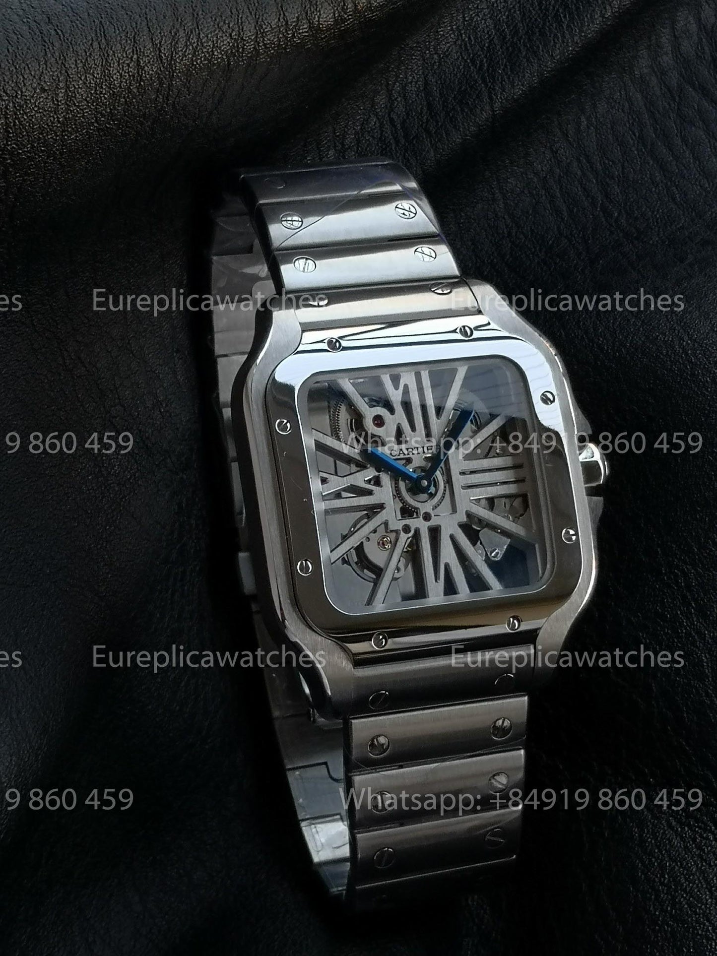 MLF Cartier Santos Skeleton 1:1 Best Version MLF Factory