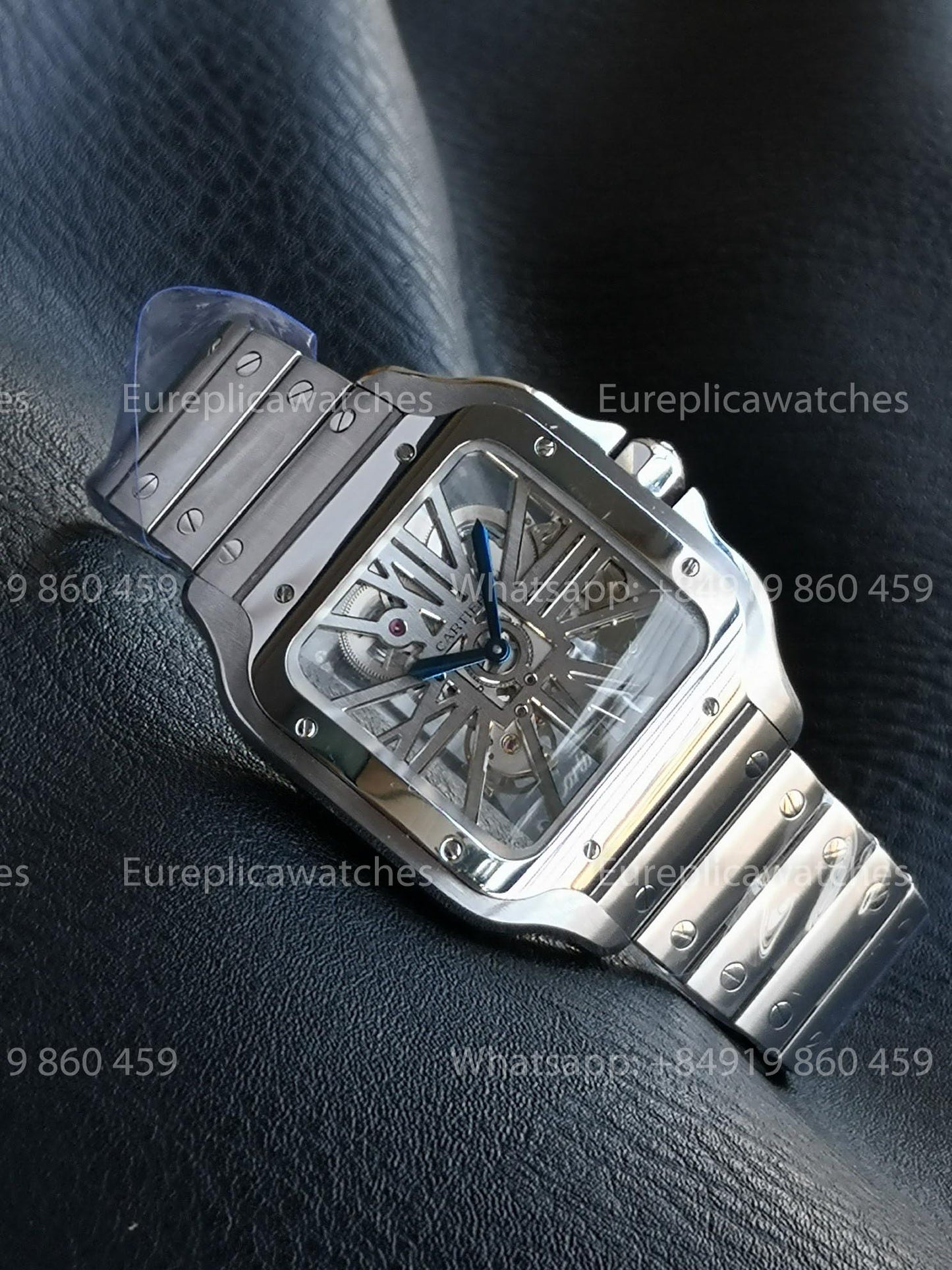 MLF Cartier Santos Skeleton 1:1 Best Version MLF Factory