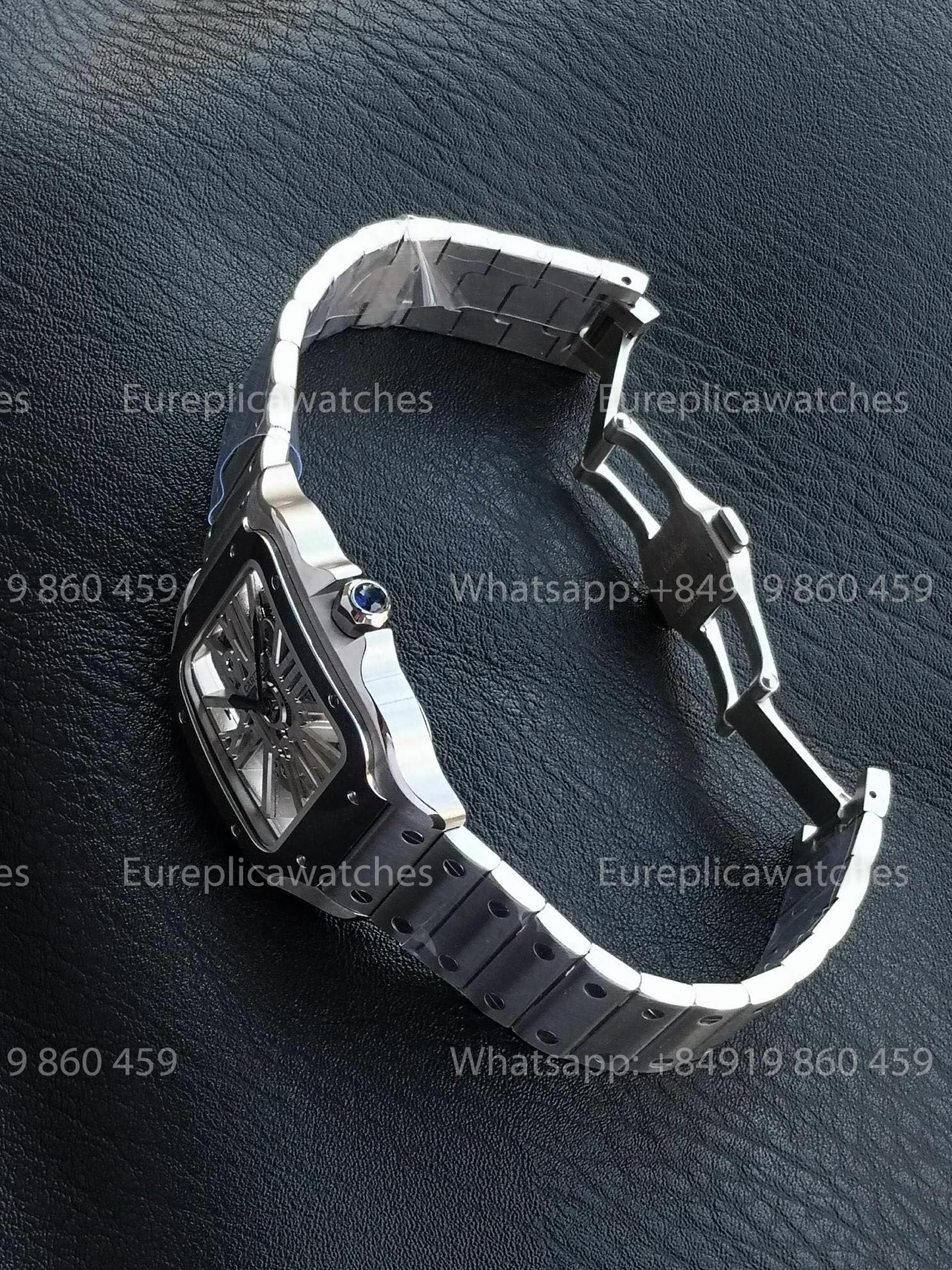 MLF Cartier Santos Skeleton 1:1 Best Version MLF Factory