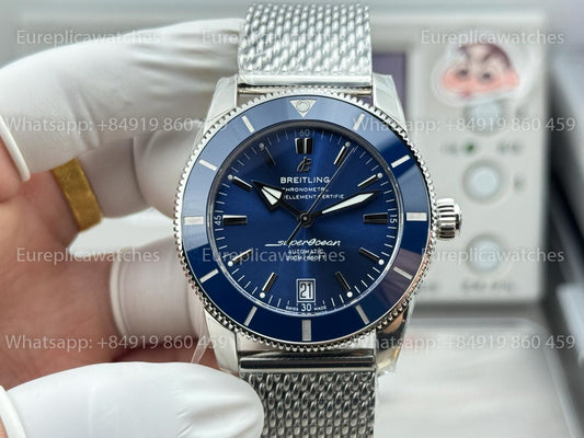 BLS Factory Breitling Superocean Heritage B20 42mm 1:1 Best Version Blue Dial