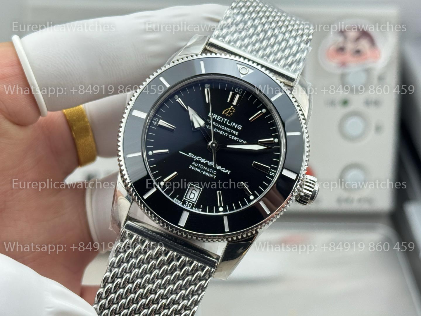 BLS Factory Breitling Superocean Heritage B20 42mm 1:1 Best Version Black Dial