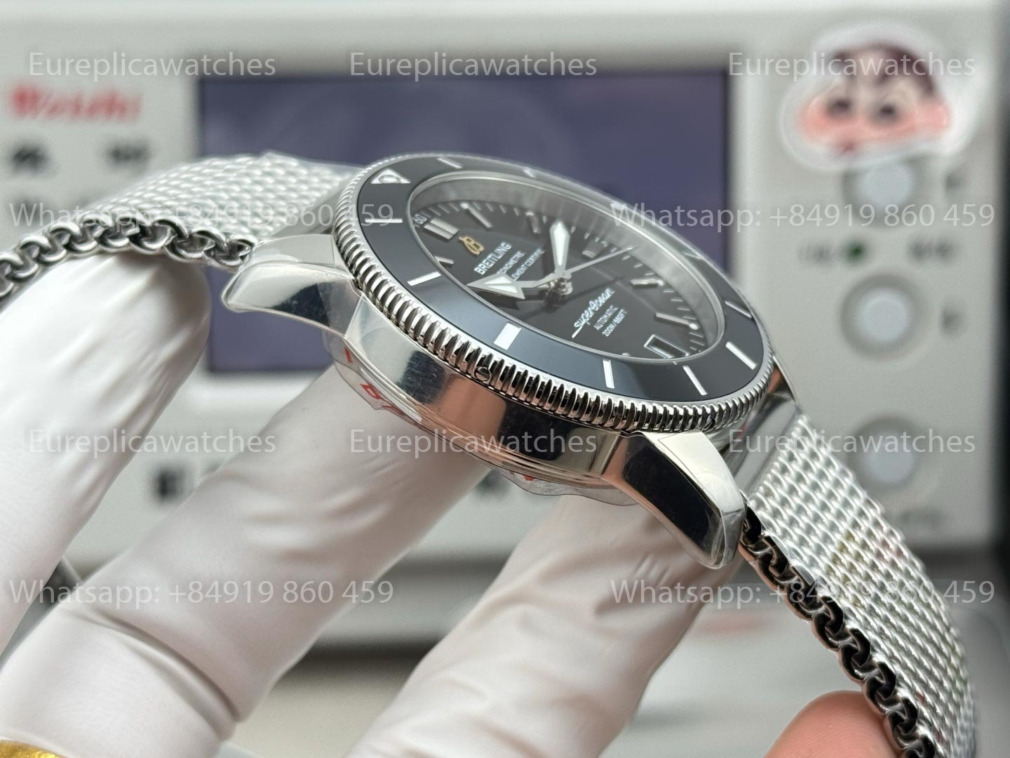 BLS Factory Breitling Superocean Heritage B20 42mm 1:1 Best Version Black Dial