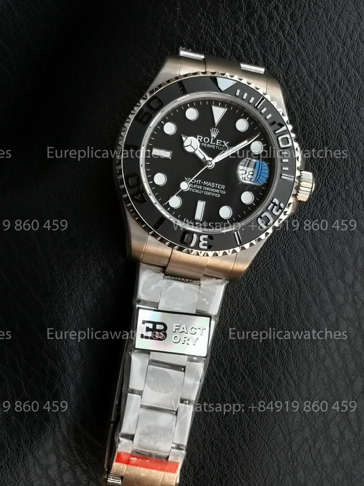 B Factory - Rolex Yacht Master M226627-0001 Titane 42MM 1:1 Meilleure Version B Factory