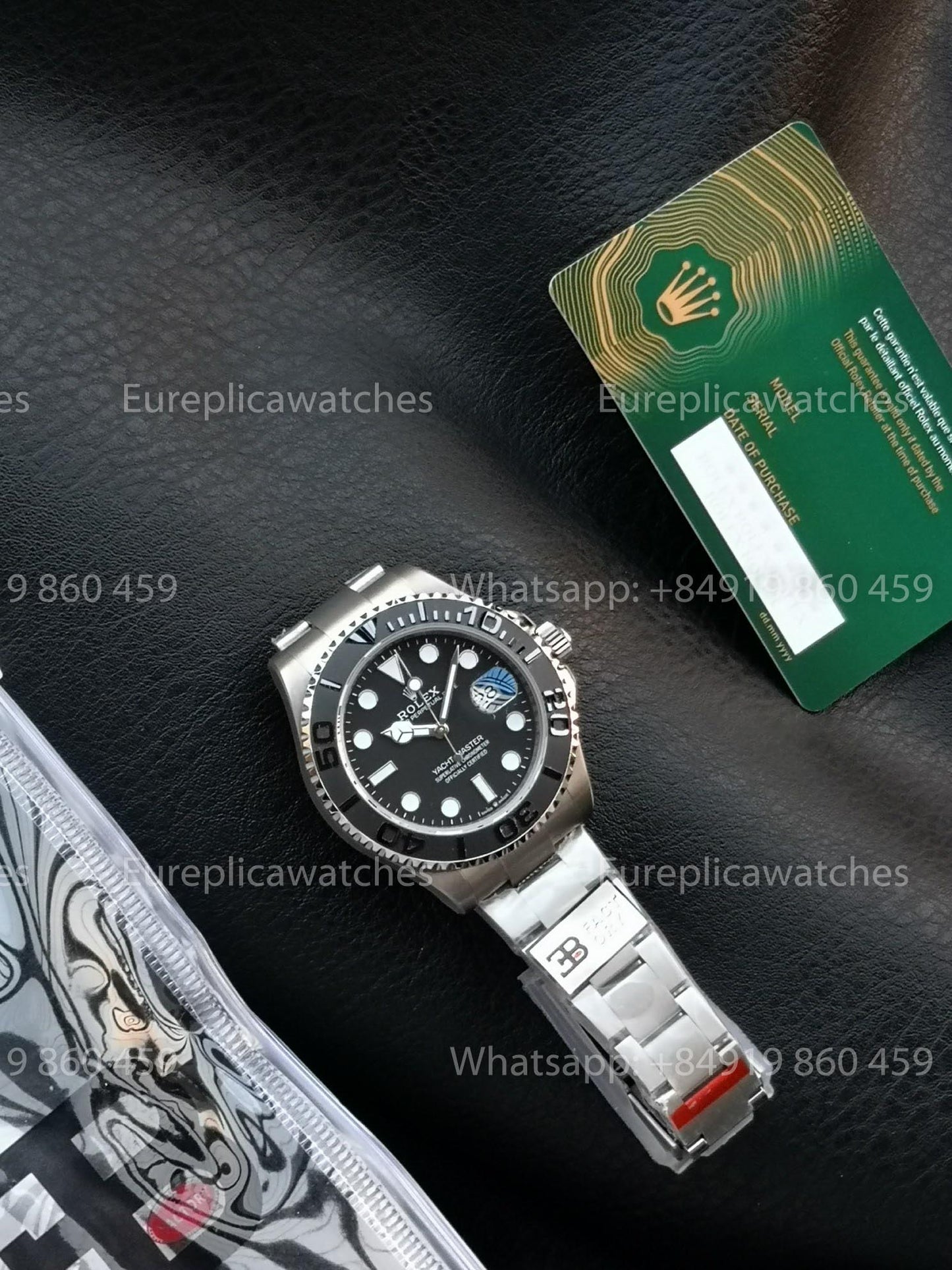 B Factory - Rolex Yacht Master M226627-0001 Titane 42MM 1:1 Meilleure Version B Factory